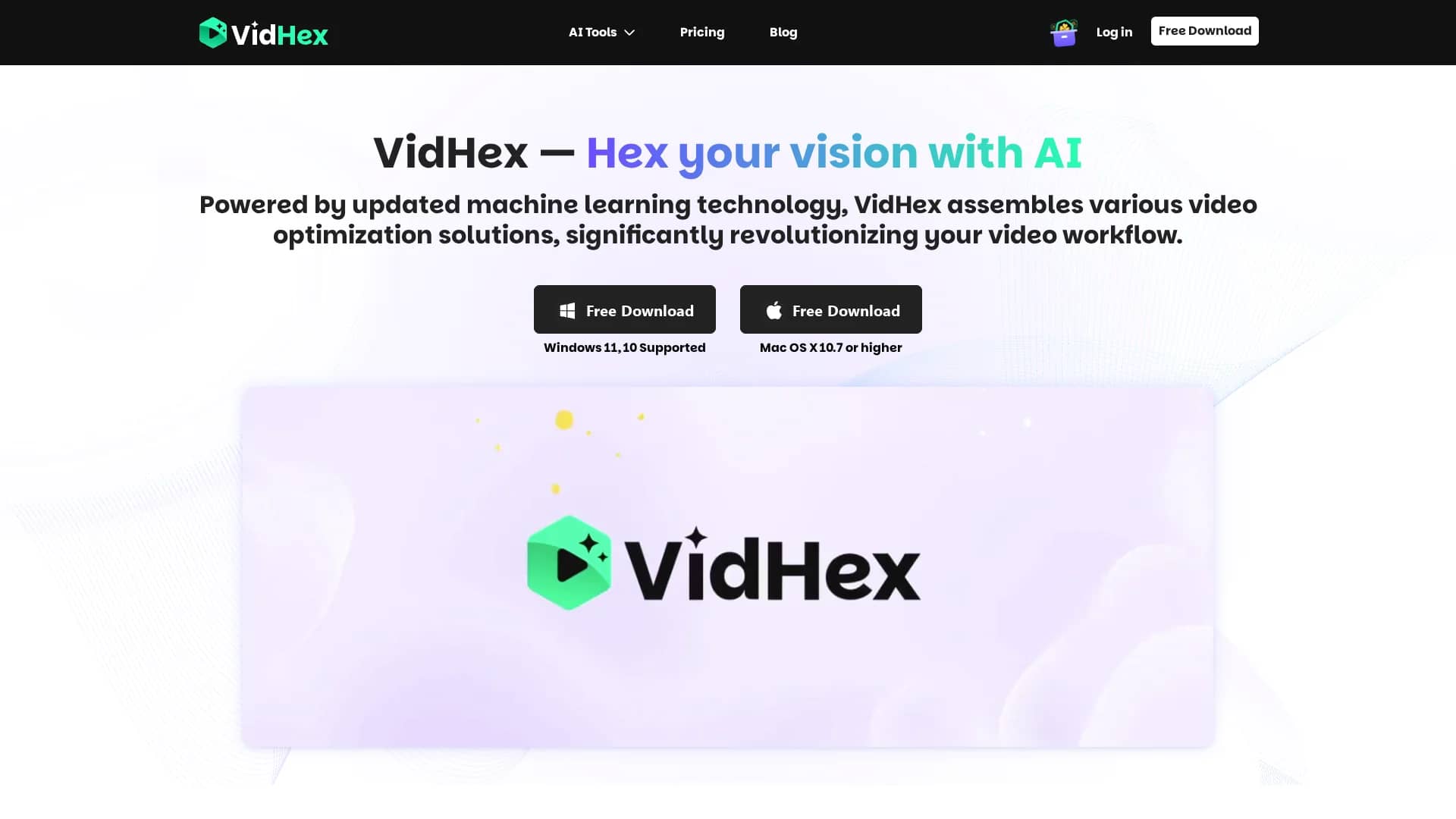 vidhex homepage
