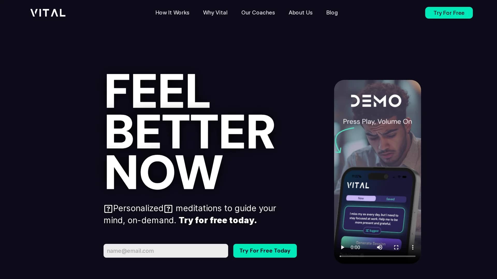 vital homepage