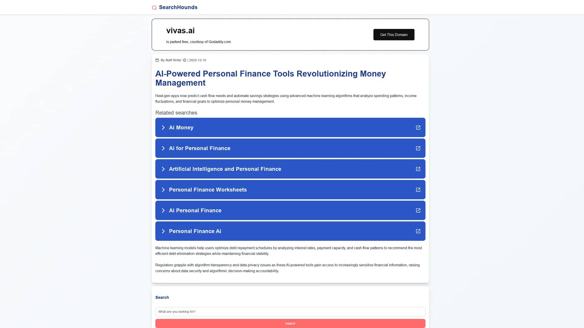 vivas-ai homepage