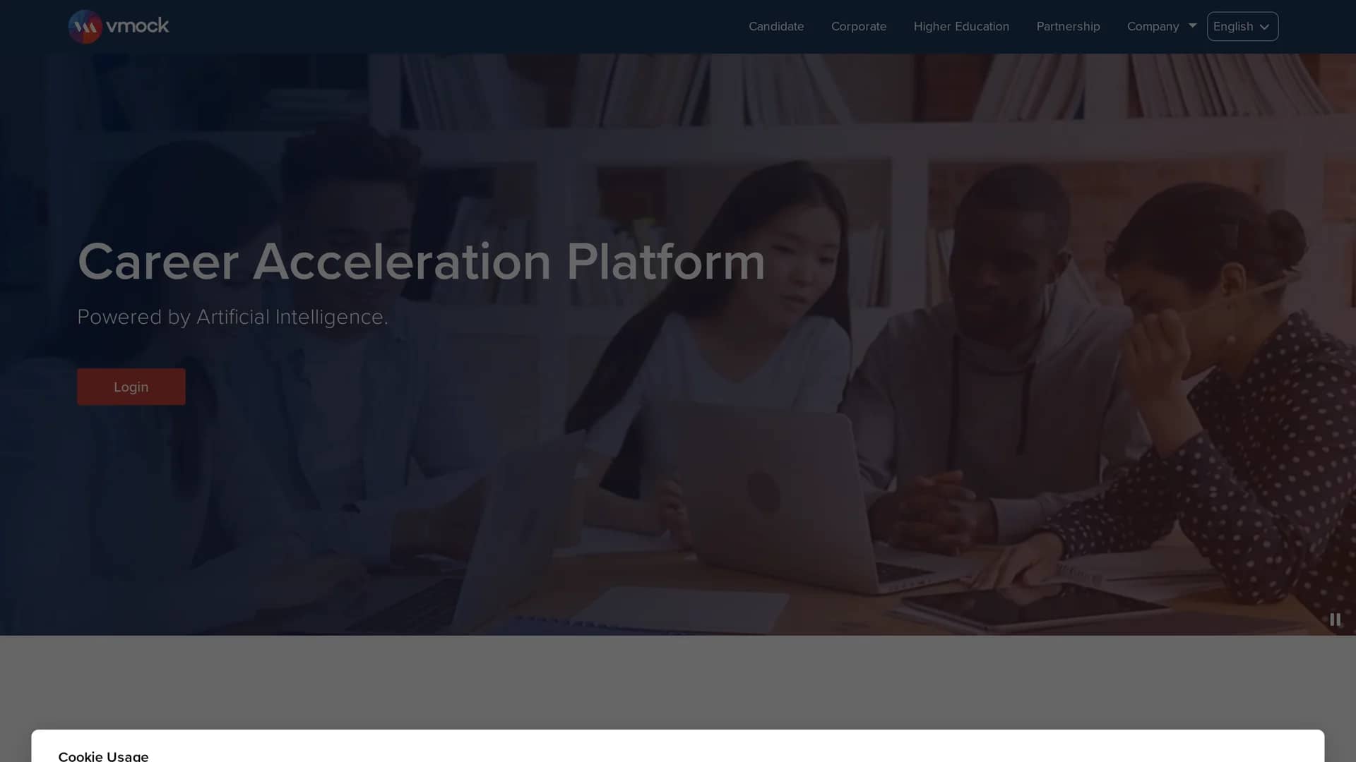 vmock-com homepage
