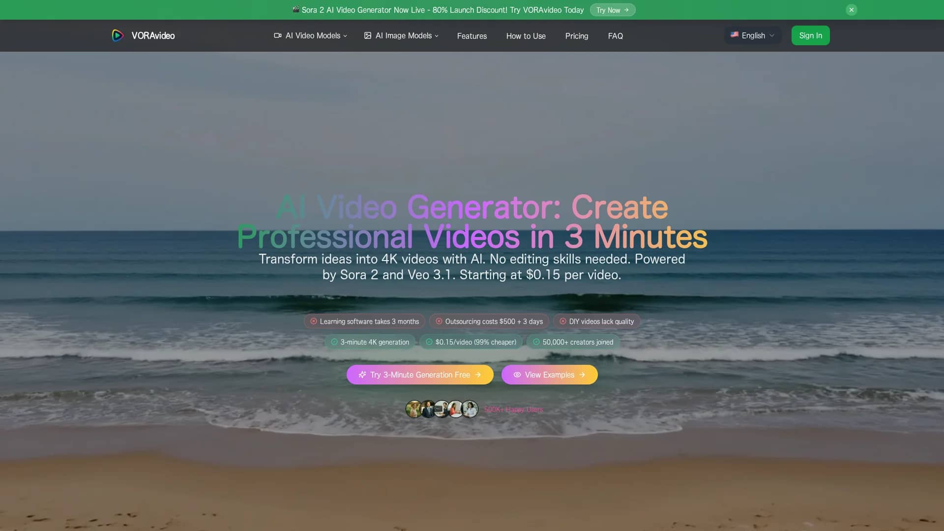 vora-video homepage