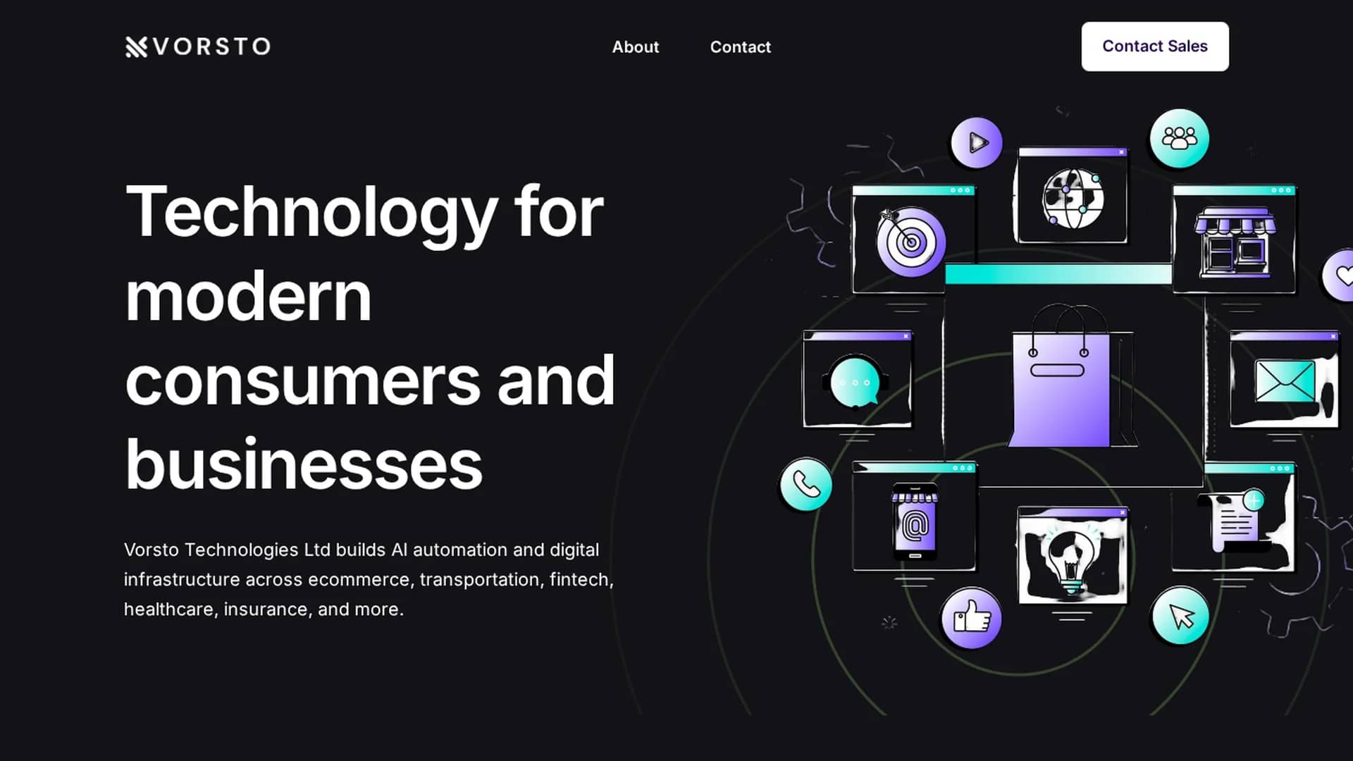 vorsto-ai homepage