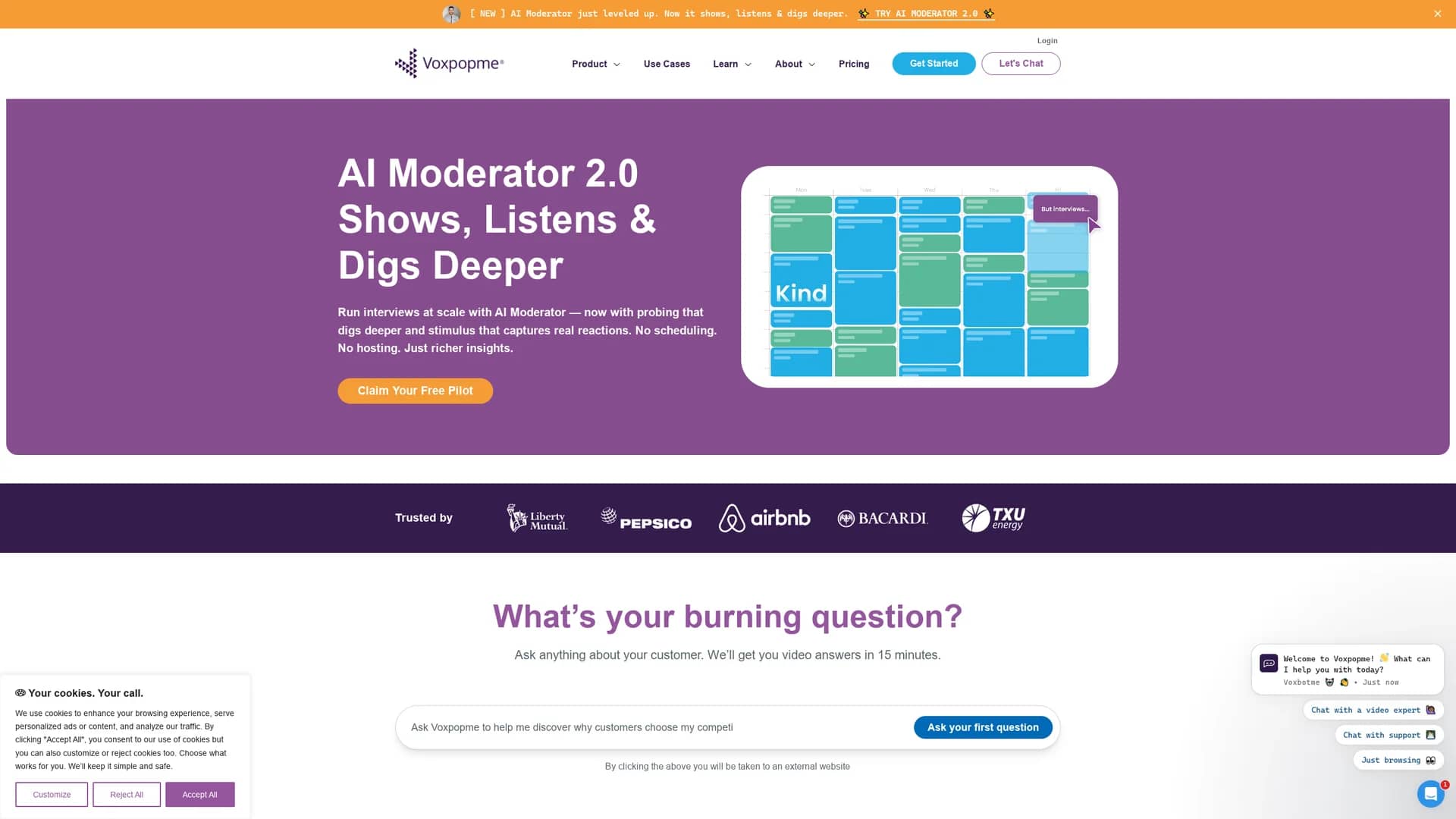 voxpopme homepage
