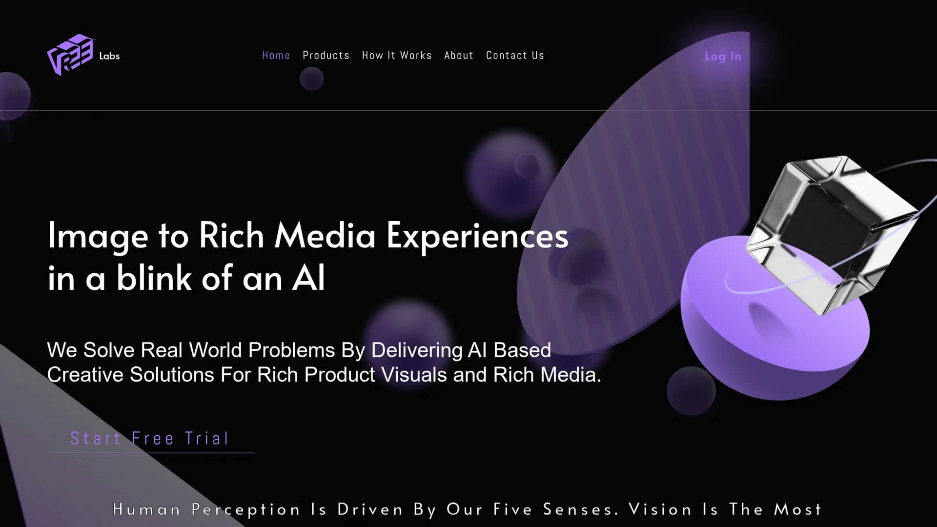 vree-labs homepage