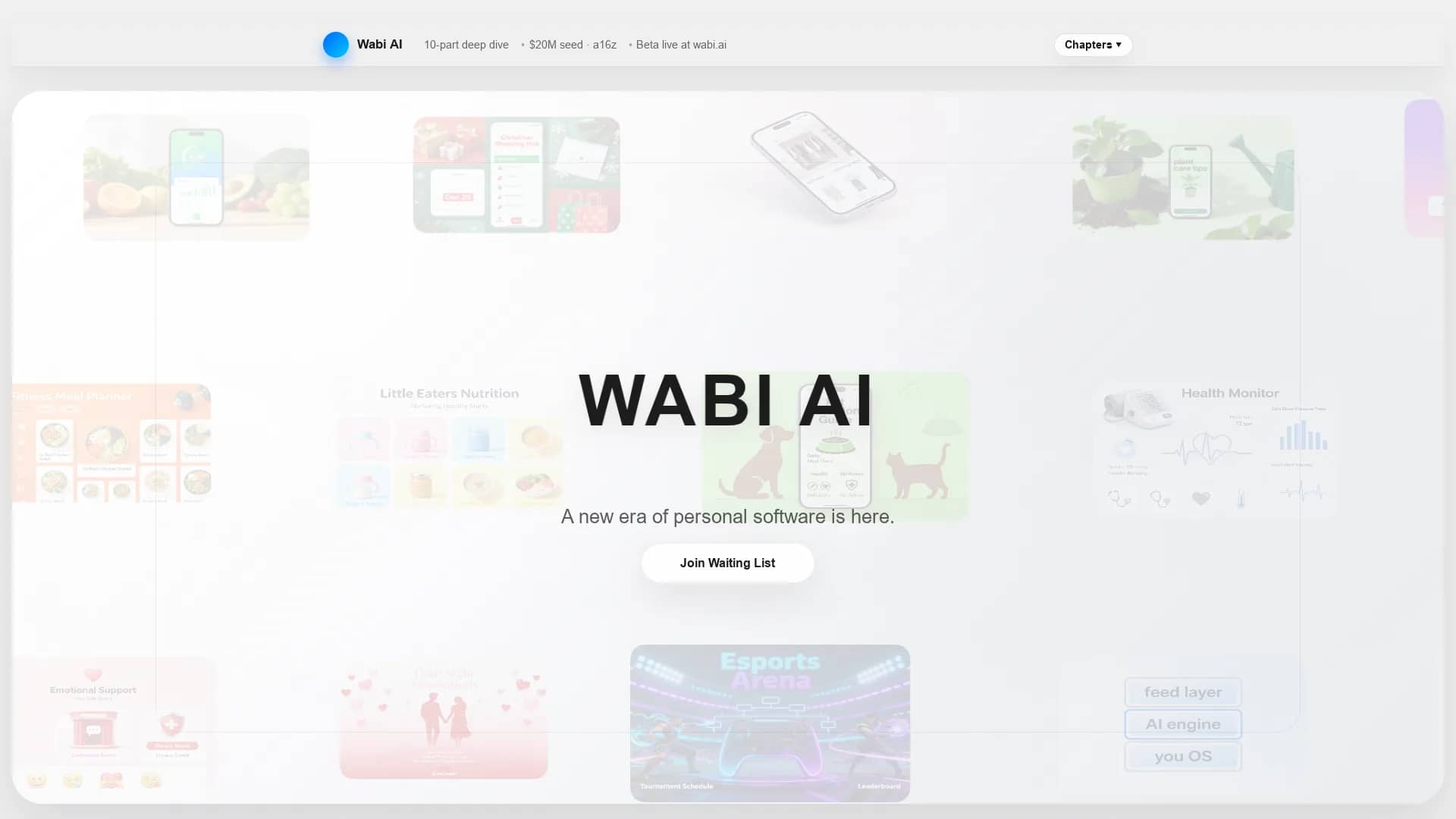wabi-ai-ai homepage