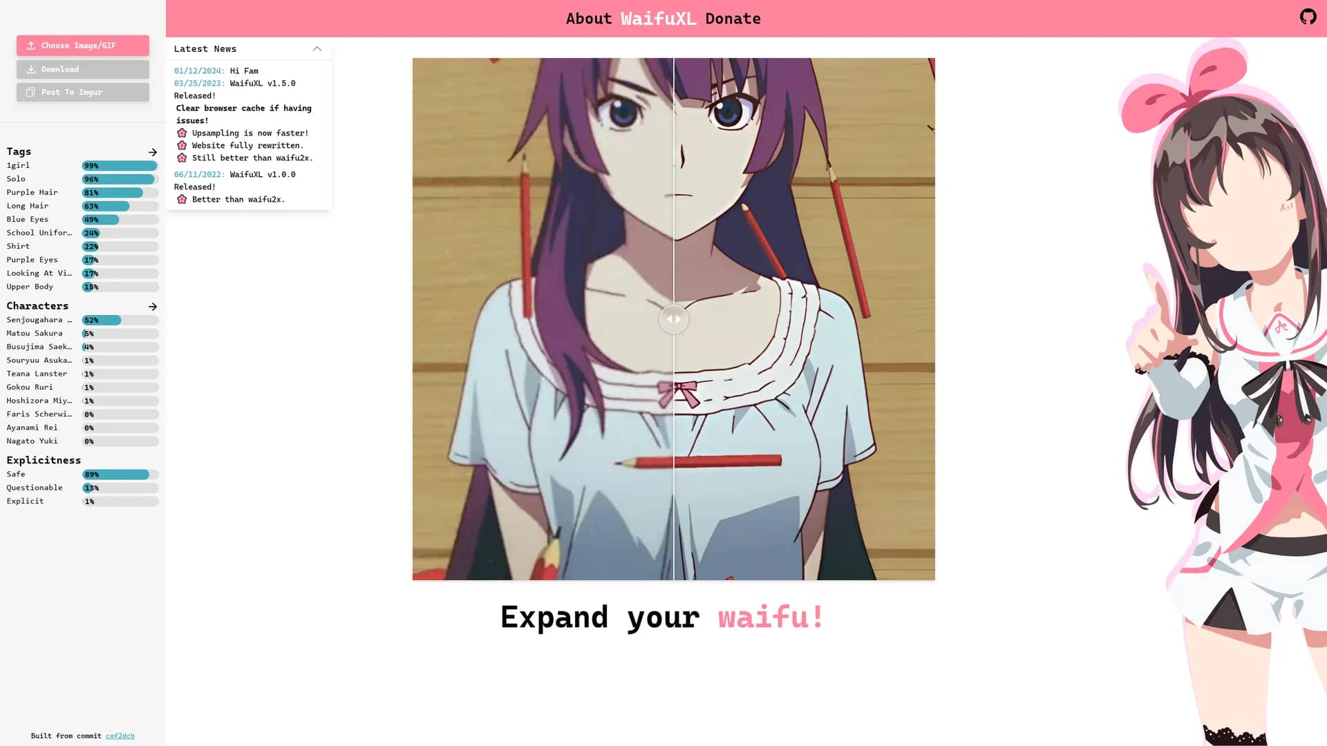 waifu-xl homepage