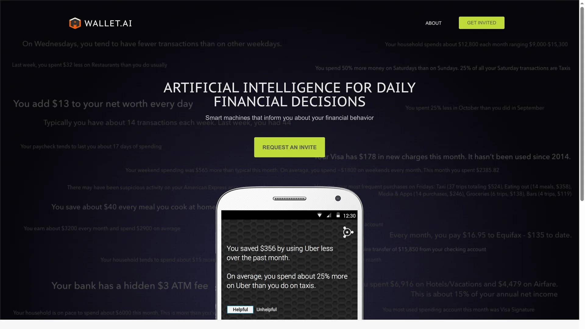 wallet-ai homepage
