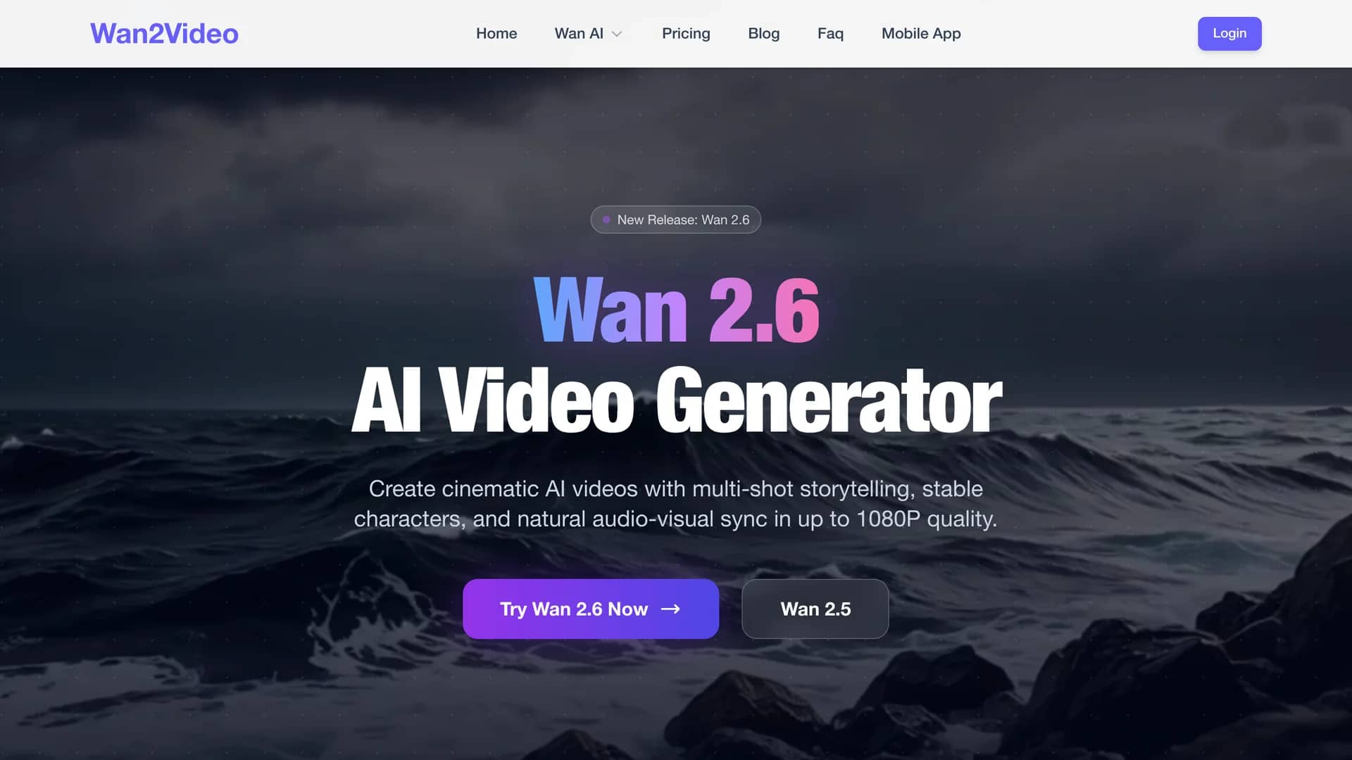 wan2video-com homepage
