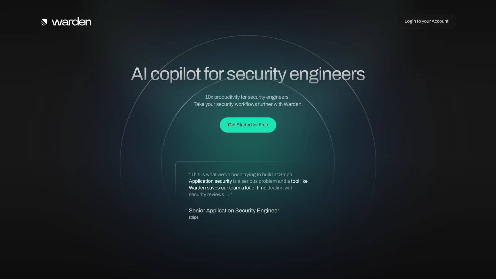 warden homepage