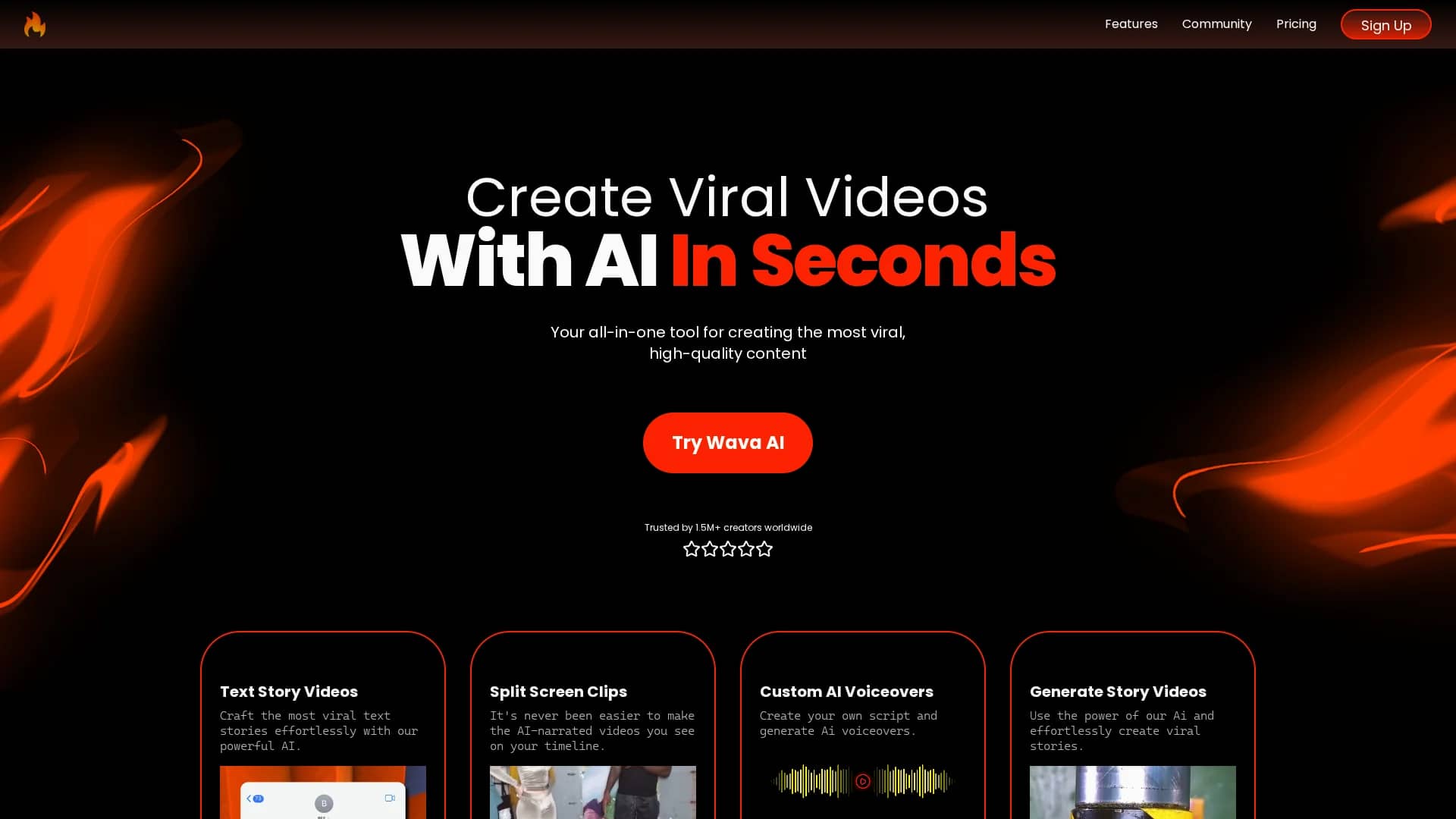 wava-ai homepage