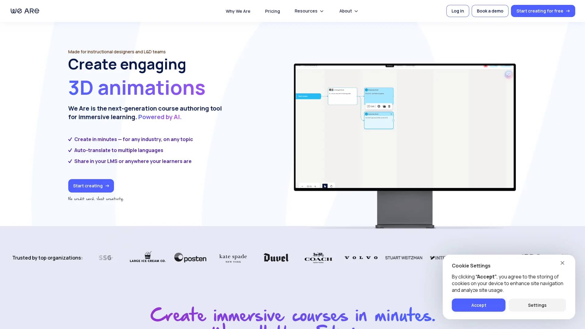 we-are-learning homepage