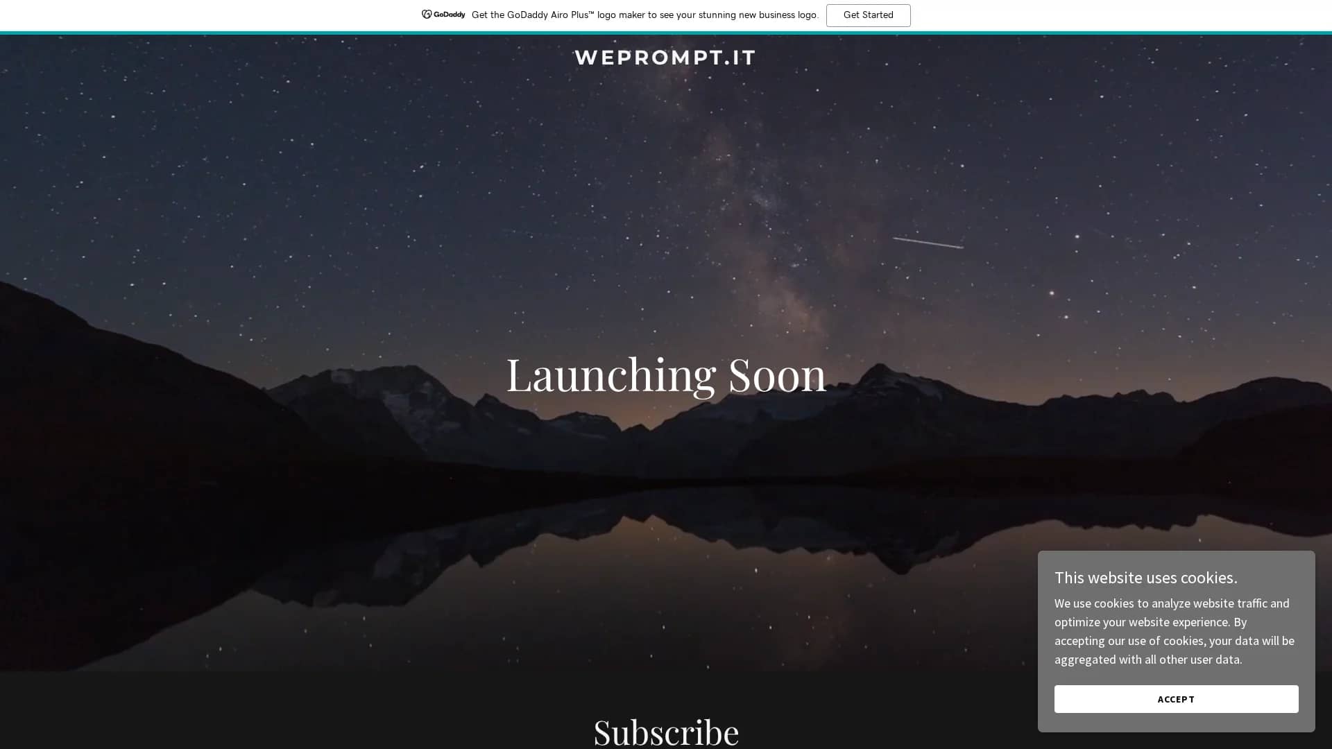 we-prompt homepage
