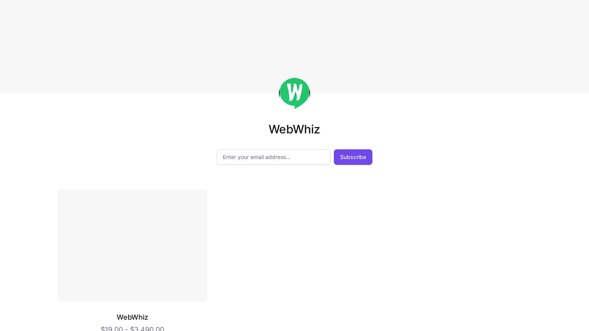 webwhiz homepage