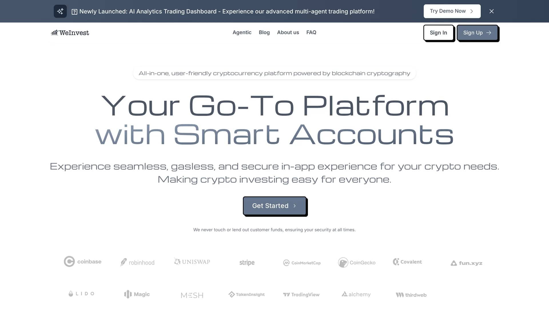 weinvest homepage