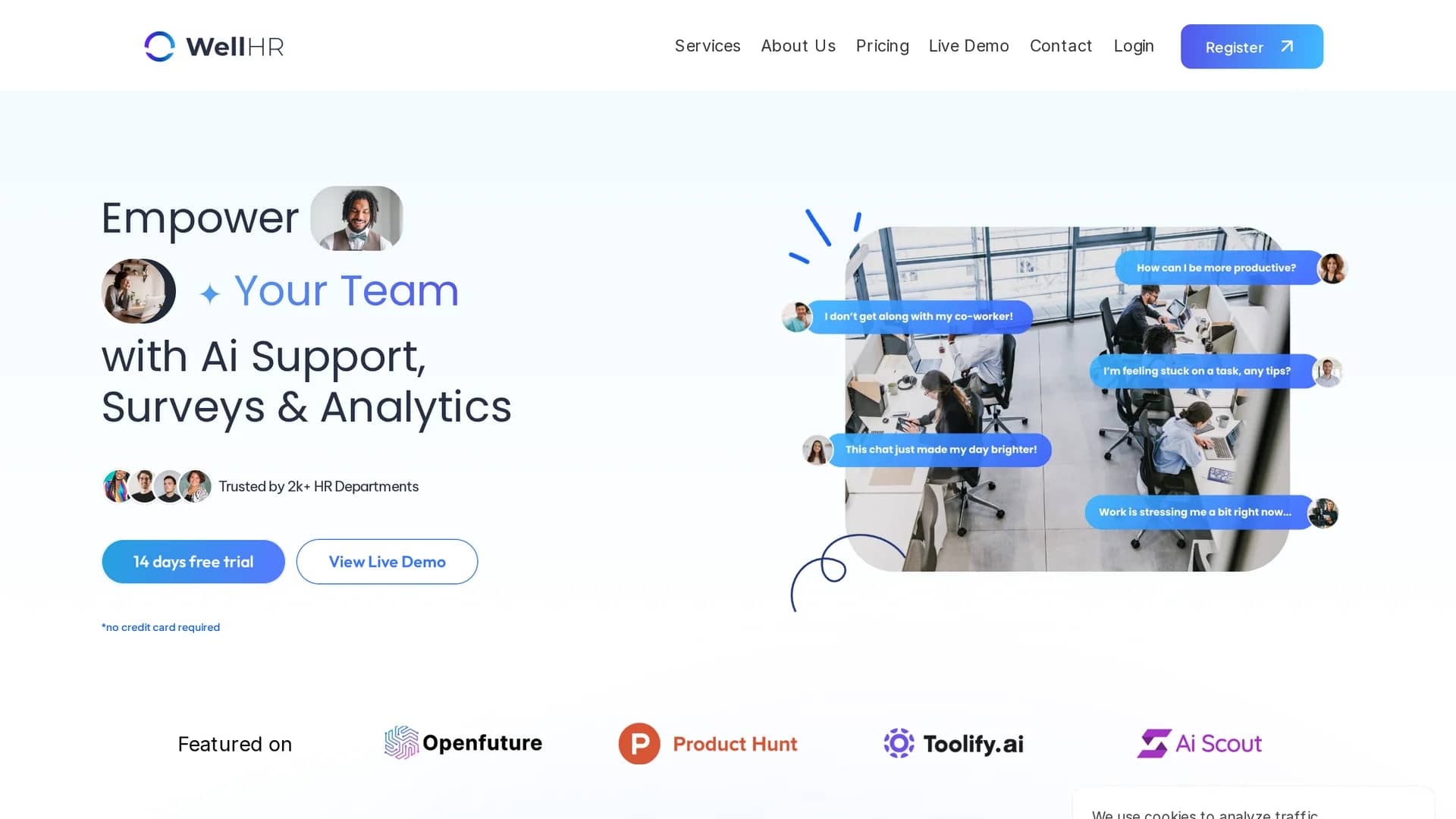 wellhr homepage