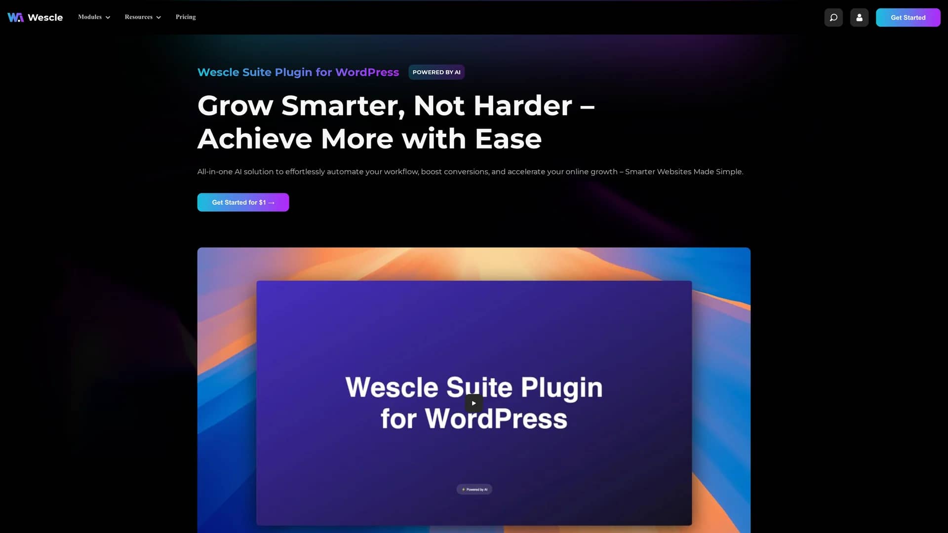 wescle-com homepage