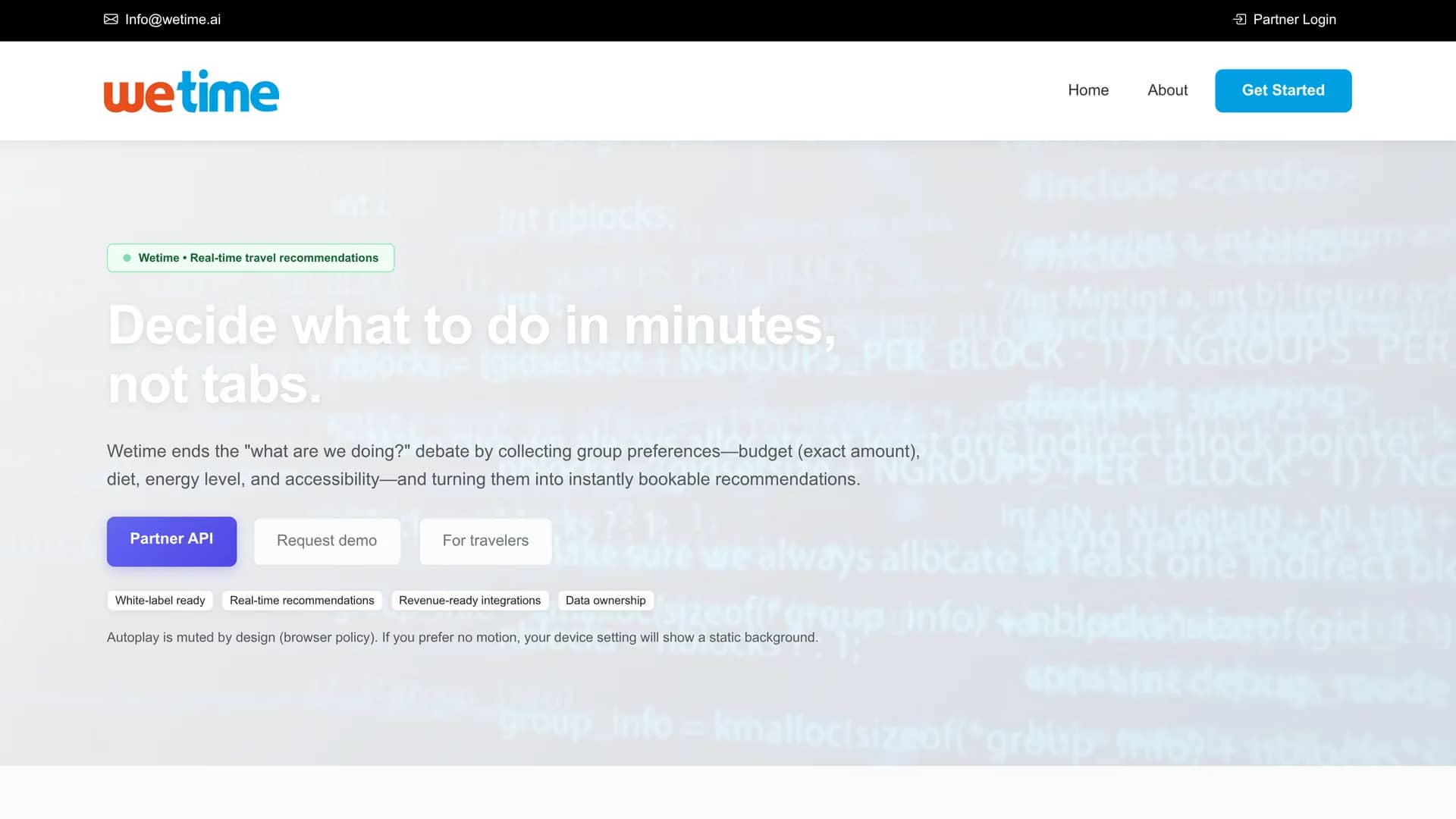 wetime-ai homepage