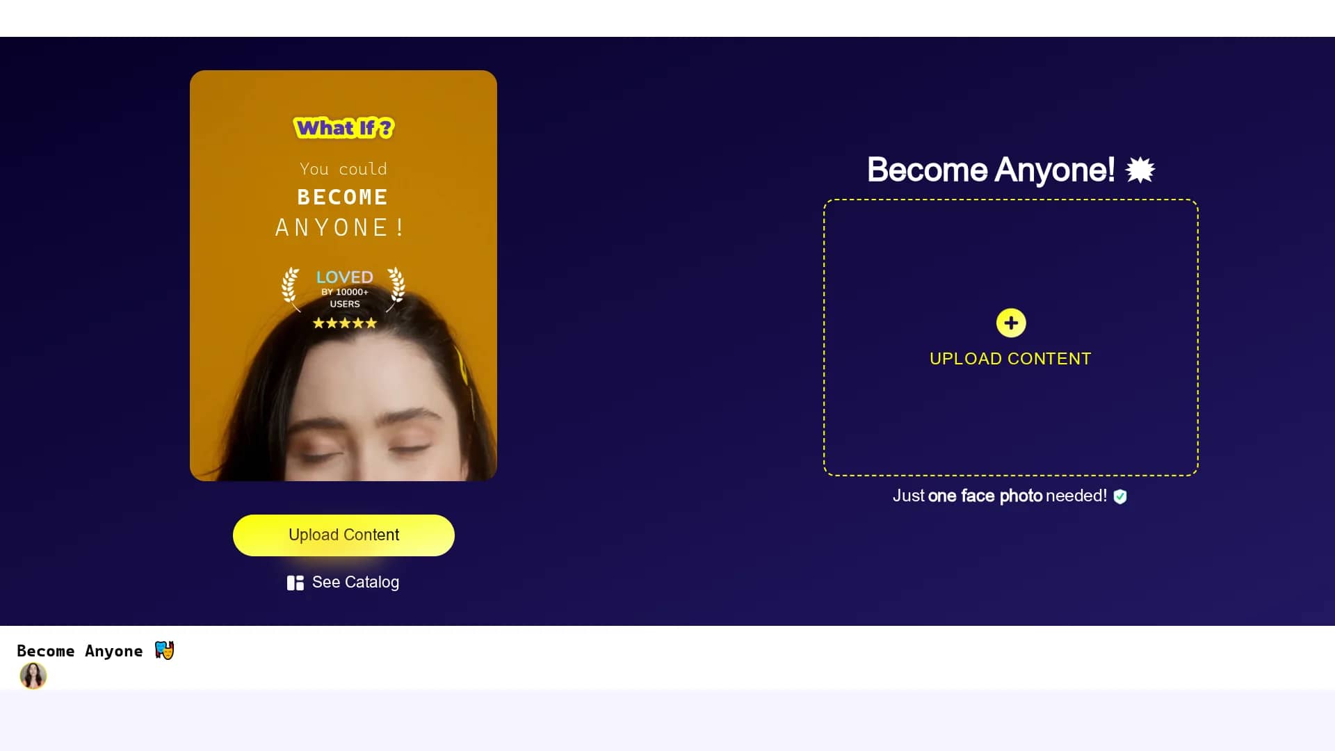 what-if homepage