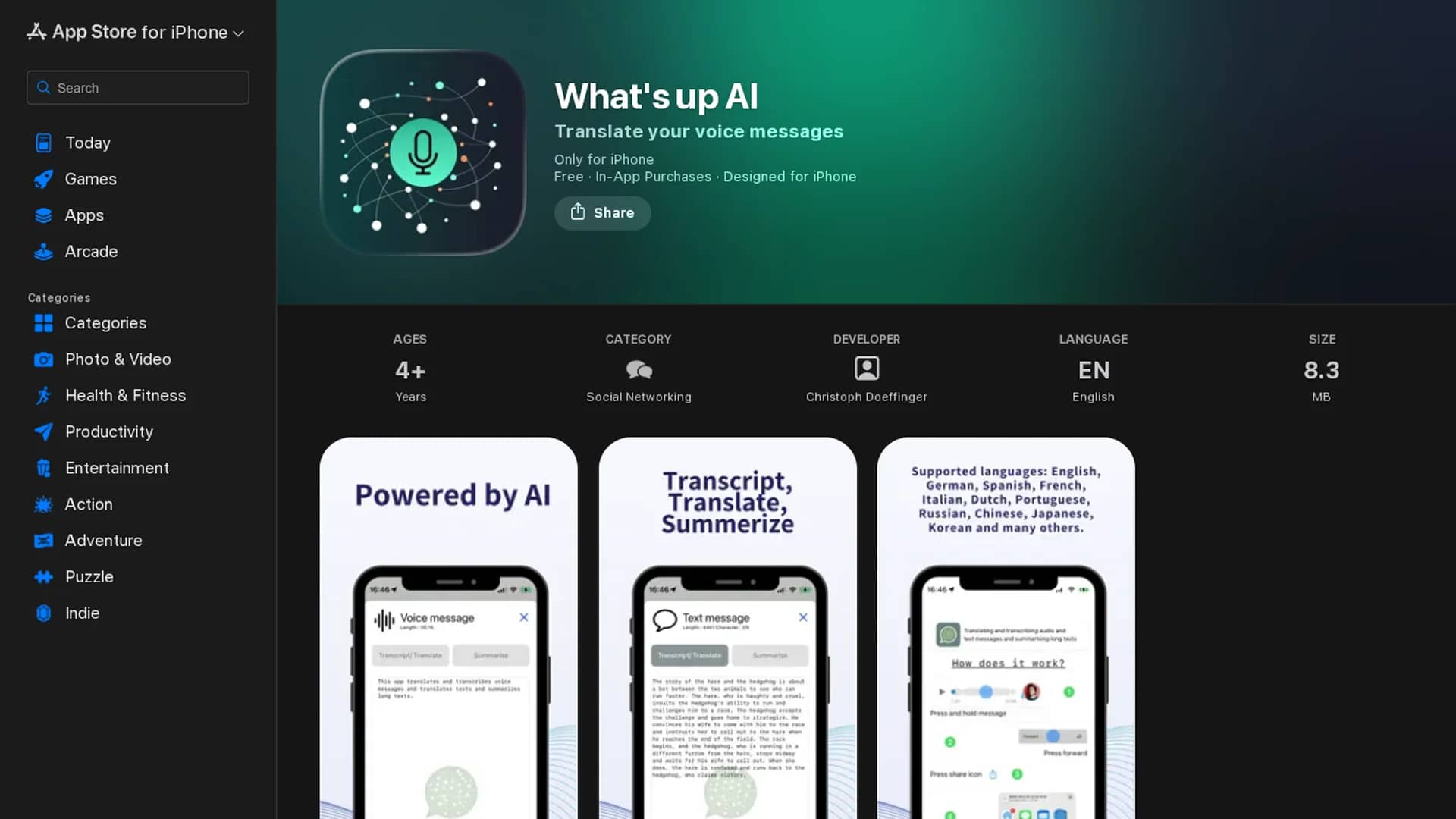 what-s-up-ai homepage