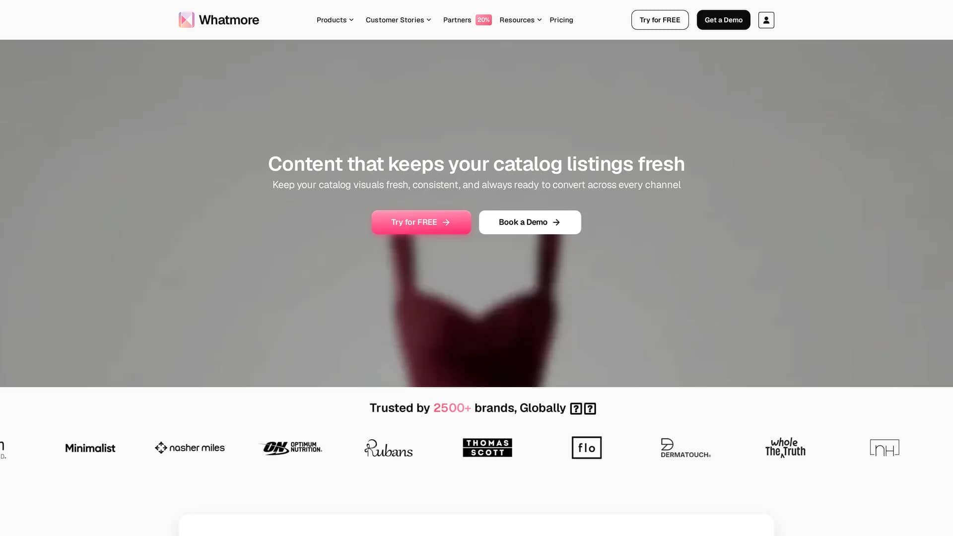 whatmore-live homepage