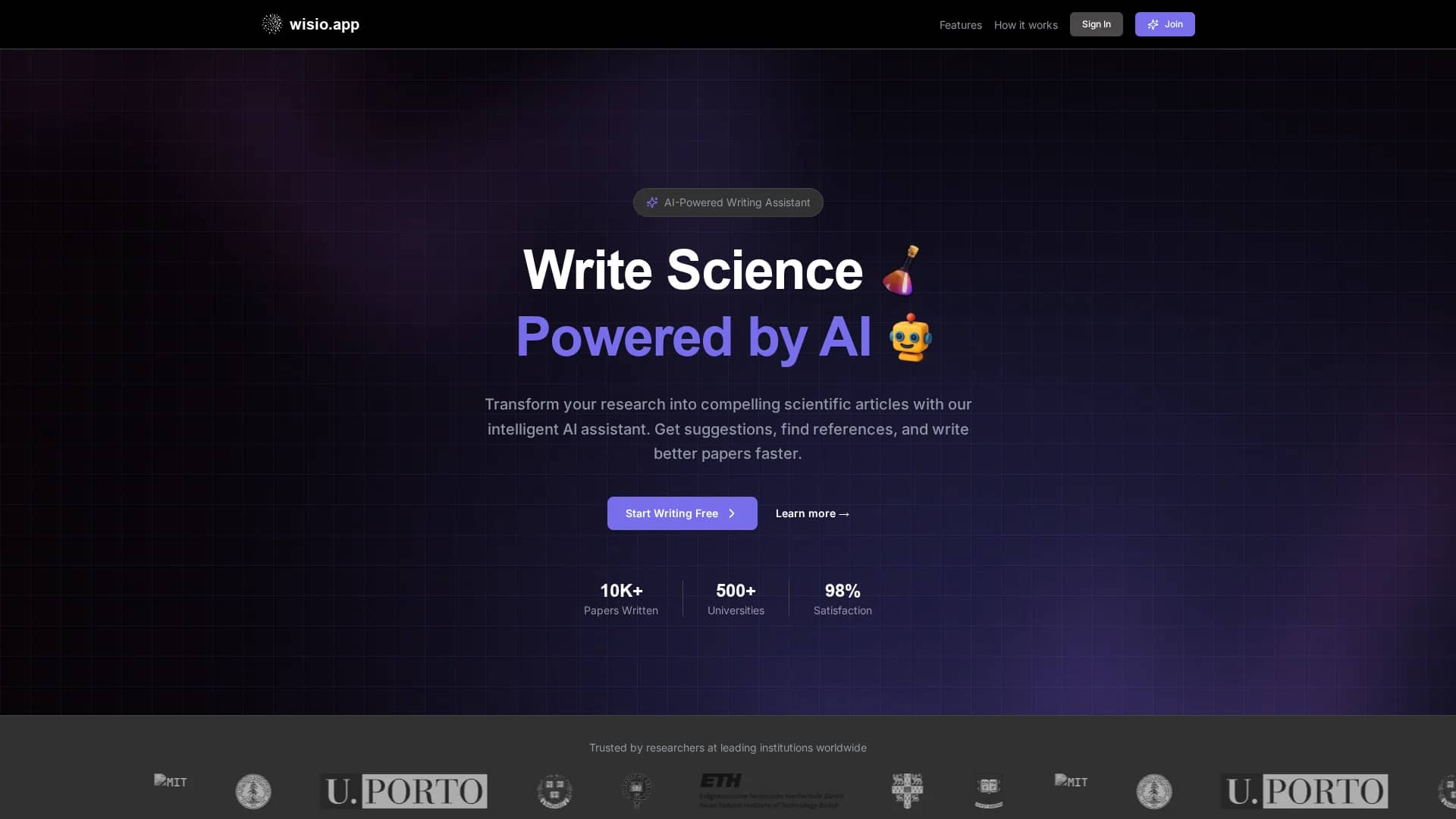 wisio homepage