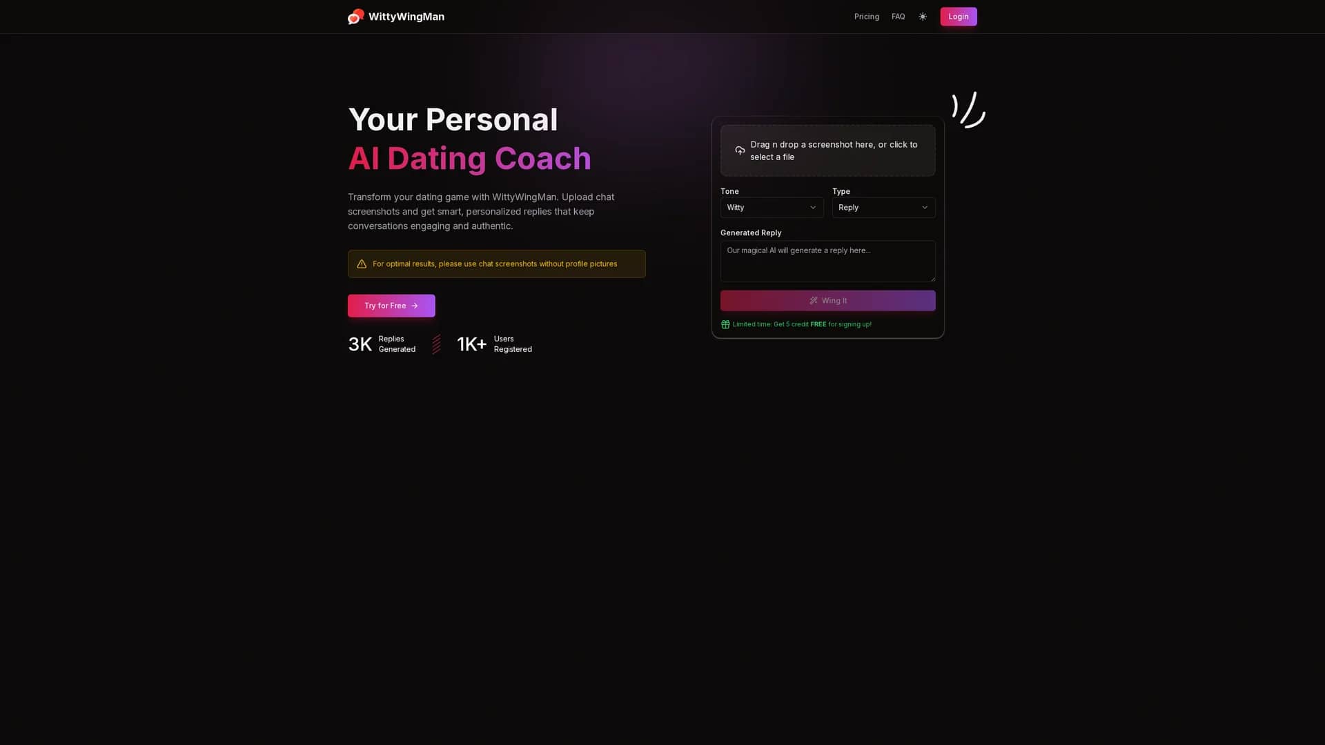 wittywingman homepage