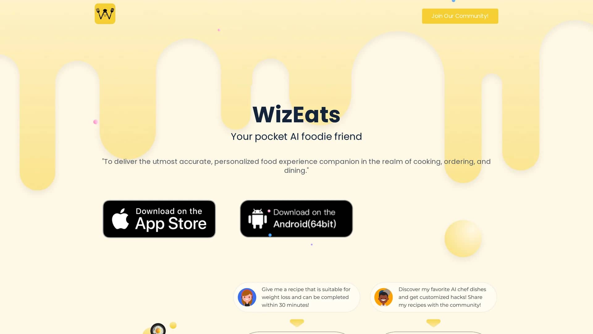 wizeats homepage