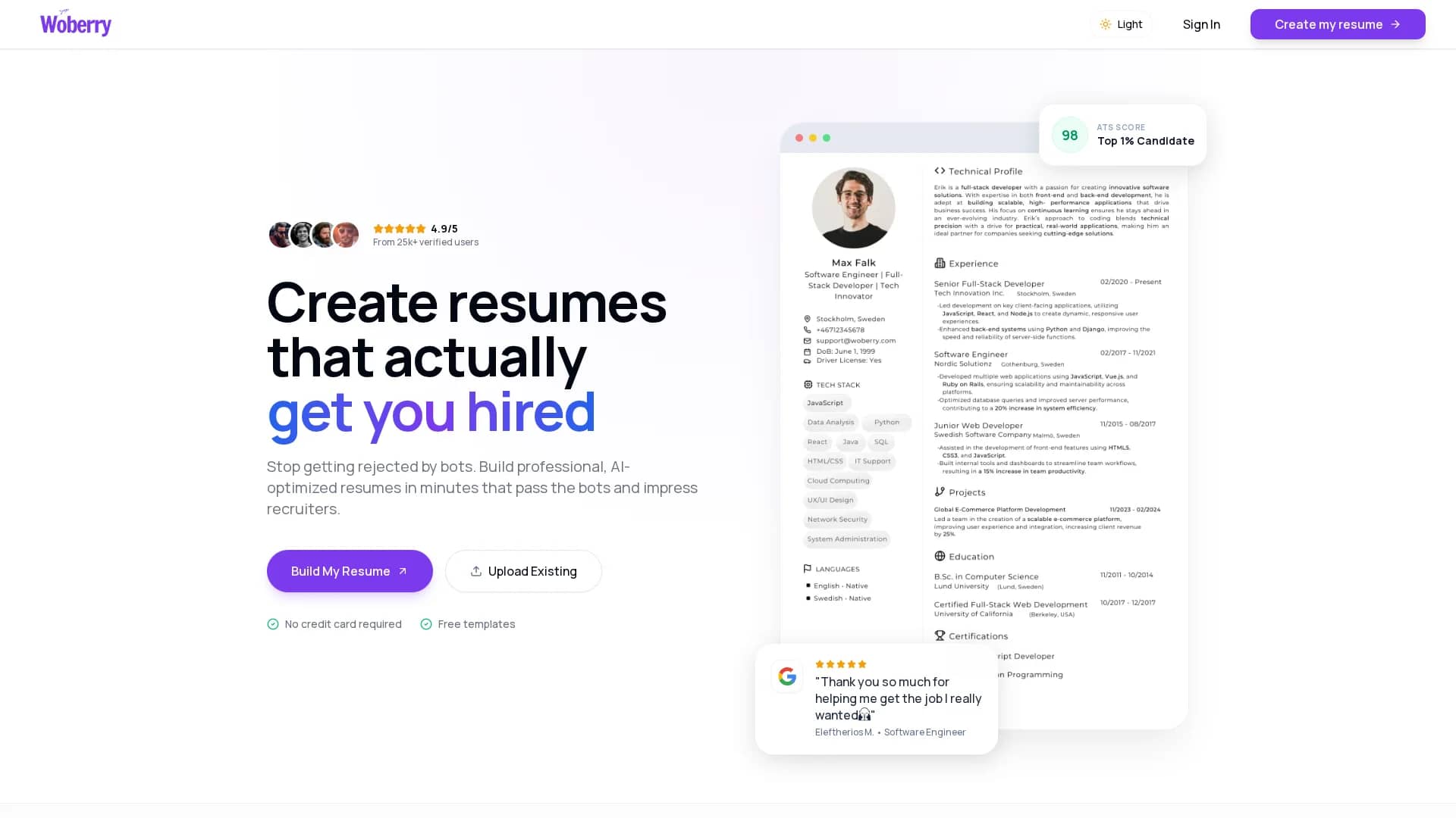 woberry homepage
