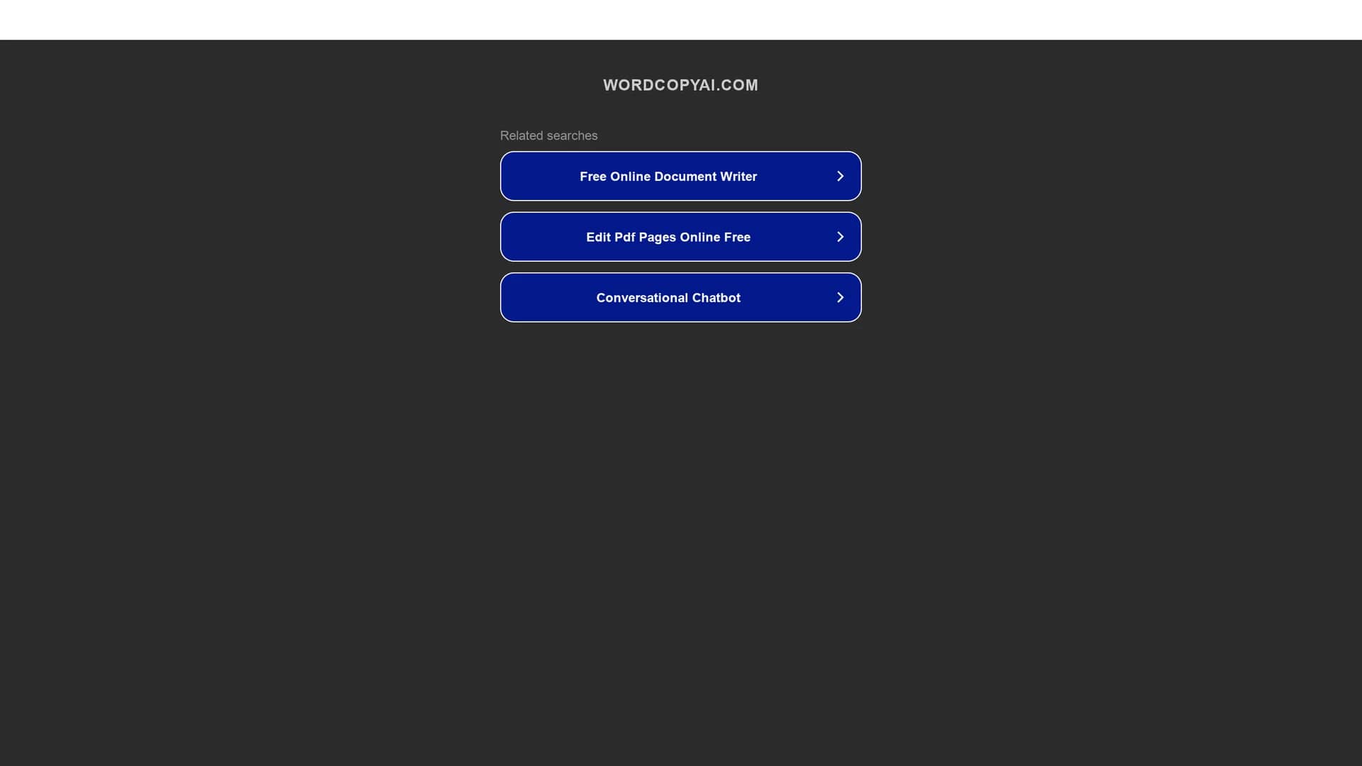 wordcopyai homepage