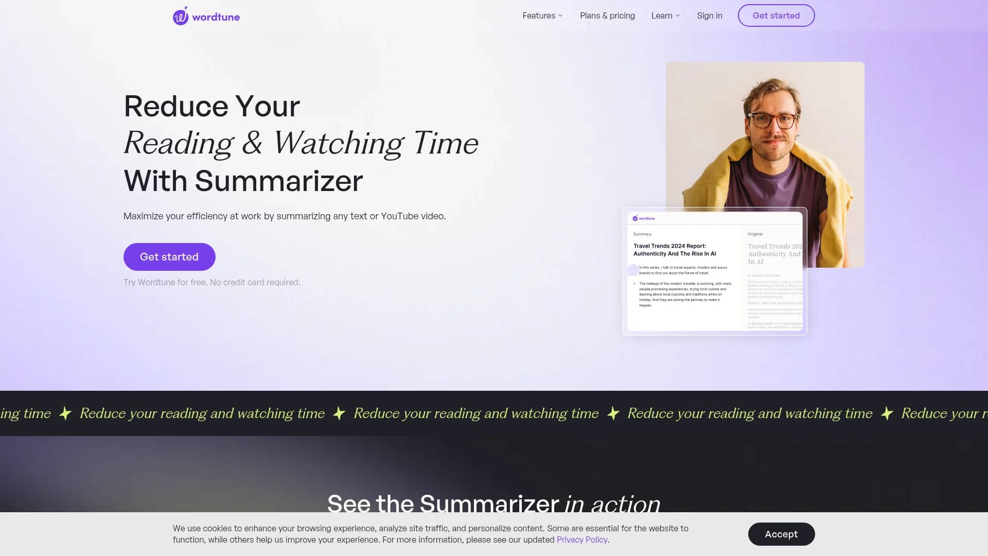 wordtune-read homepage