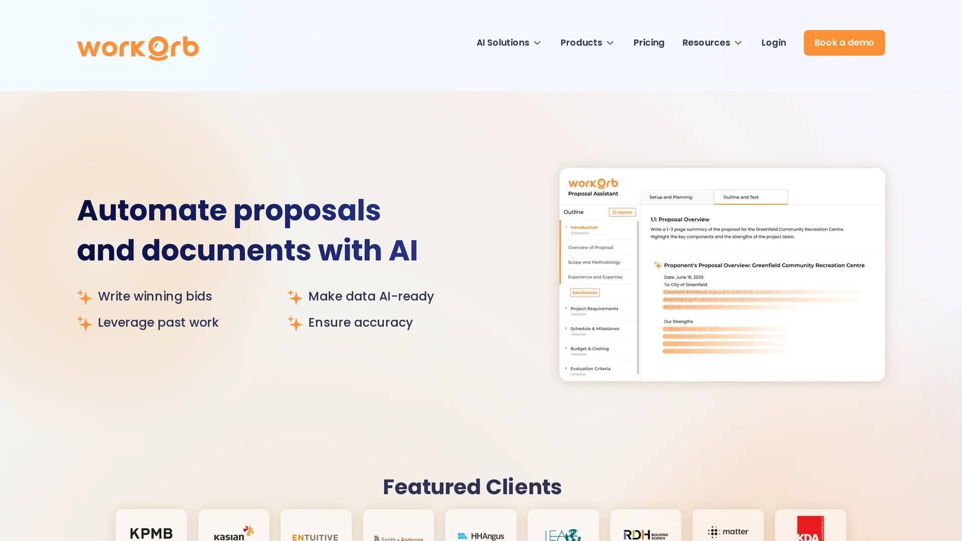 workorb-ai homepage