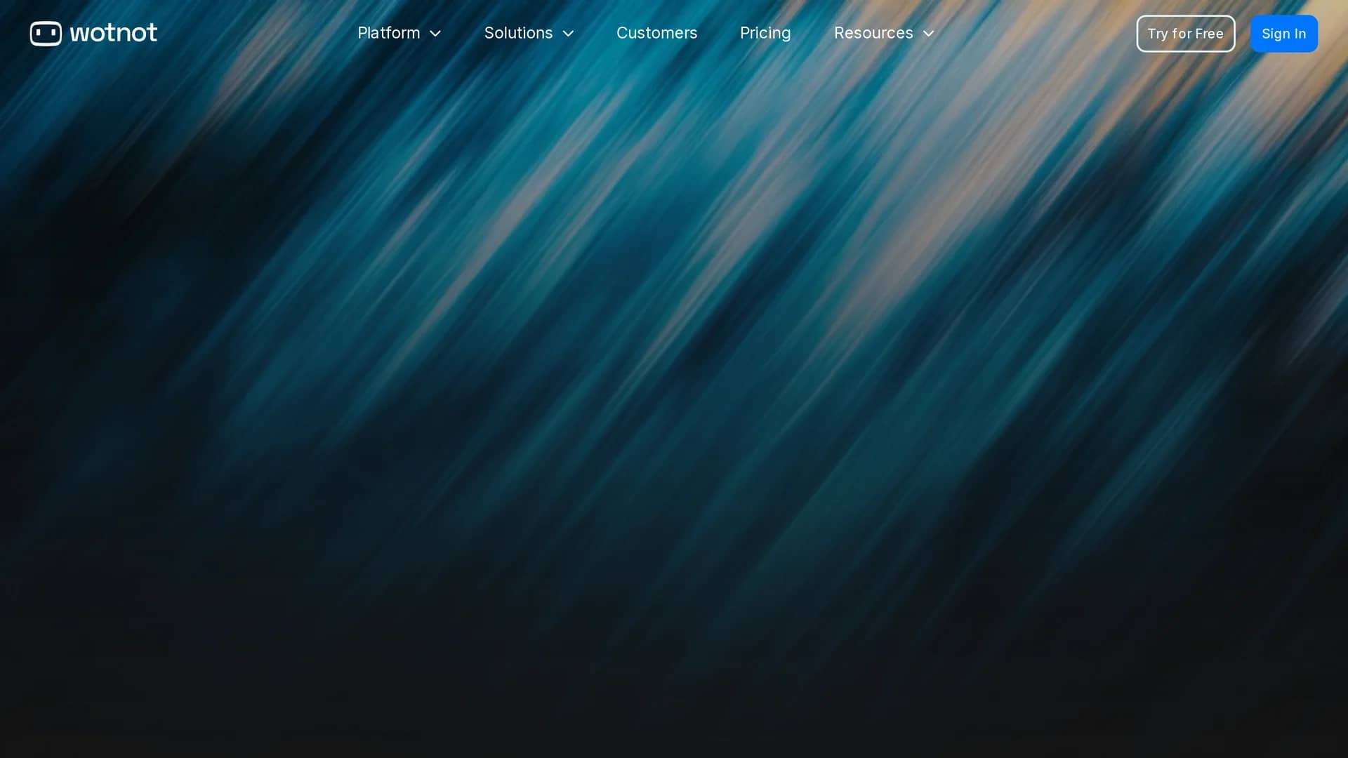 wotnot-io homepage