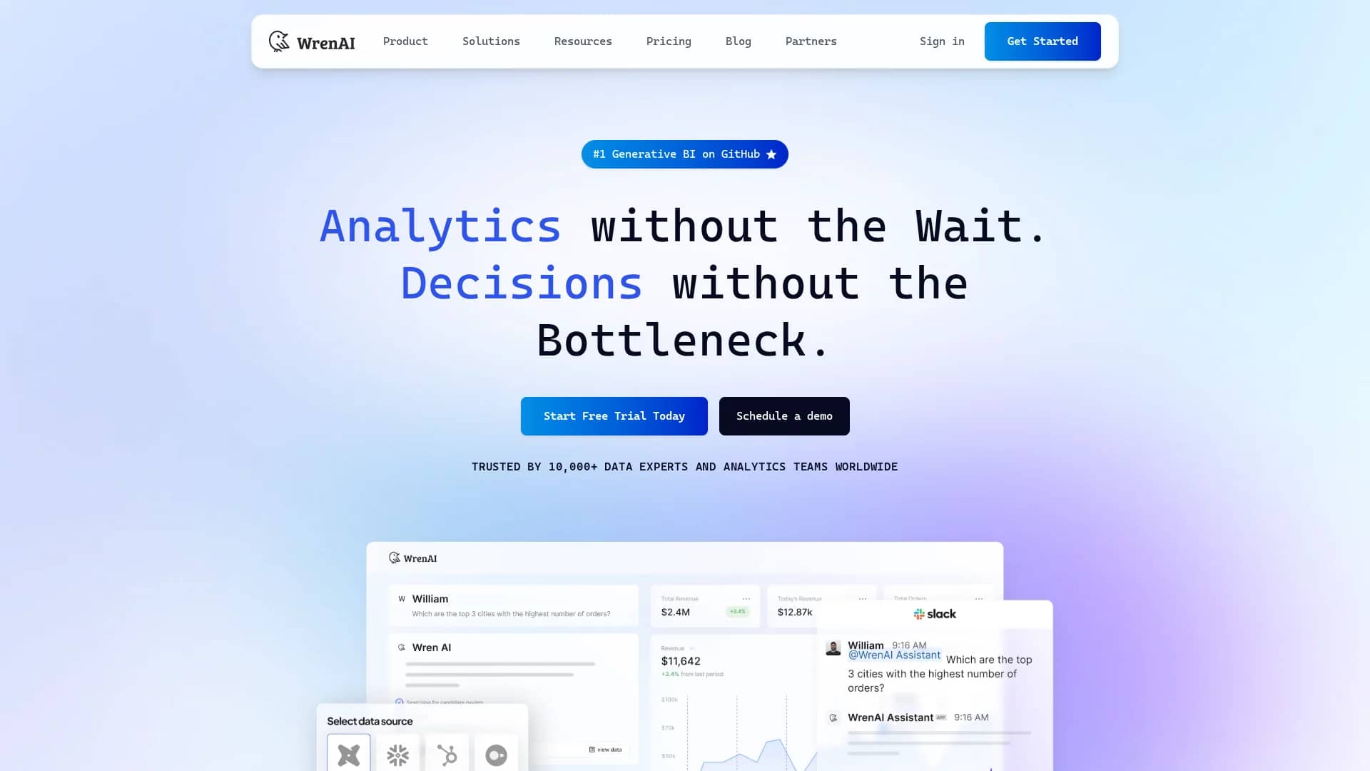 wren-ai-cloud homepage