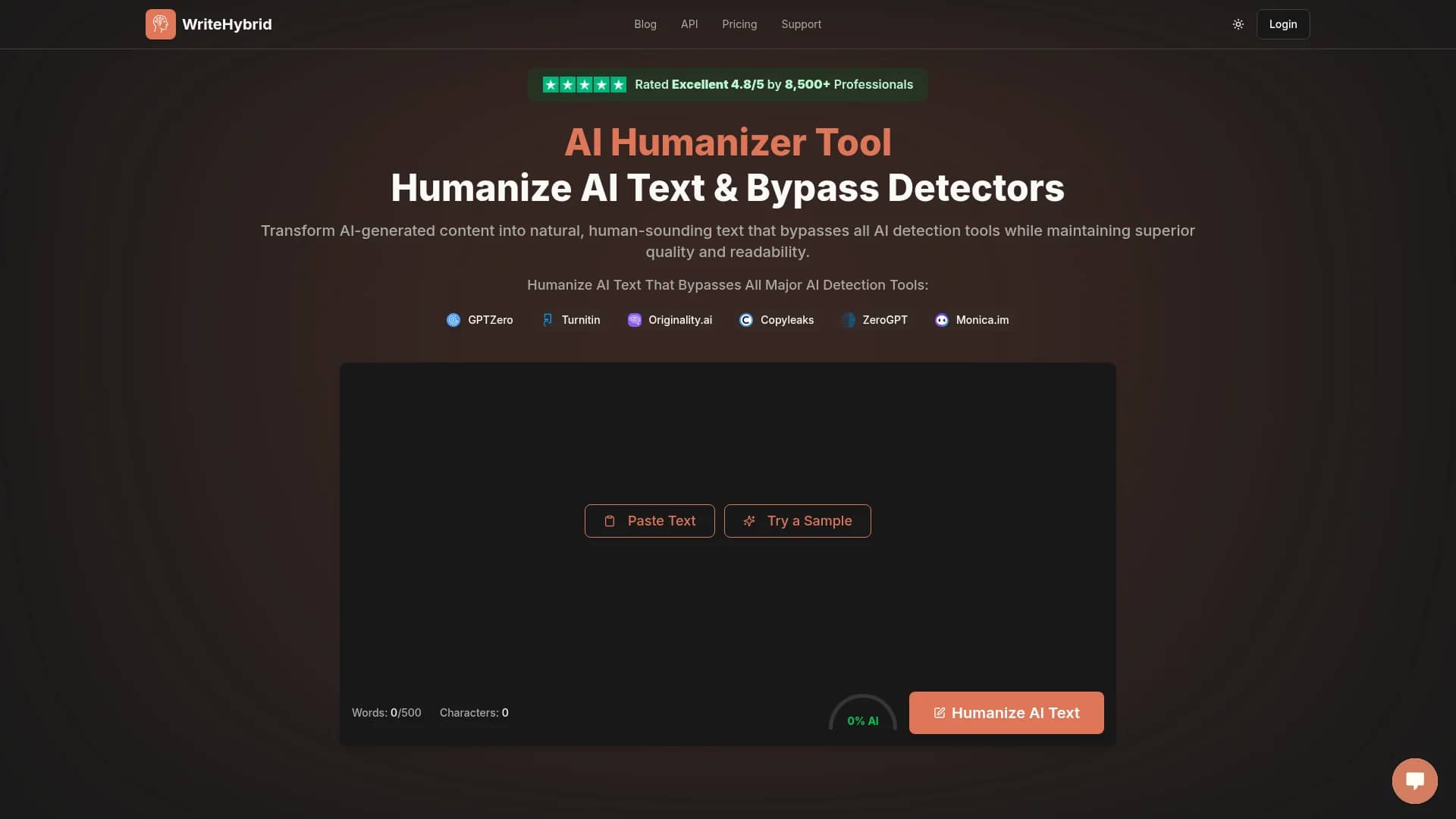 writehybrid homepage