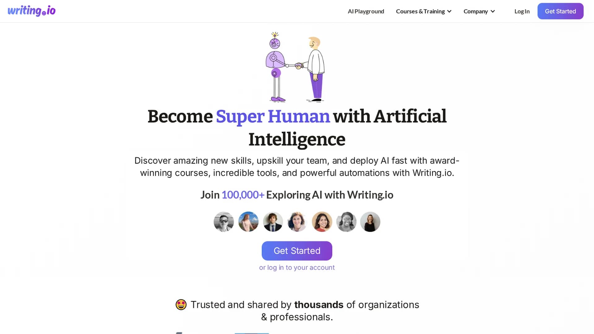 writing-io homepage
