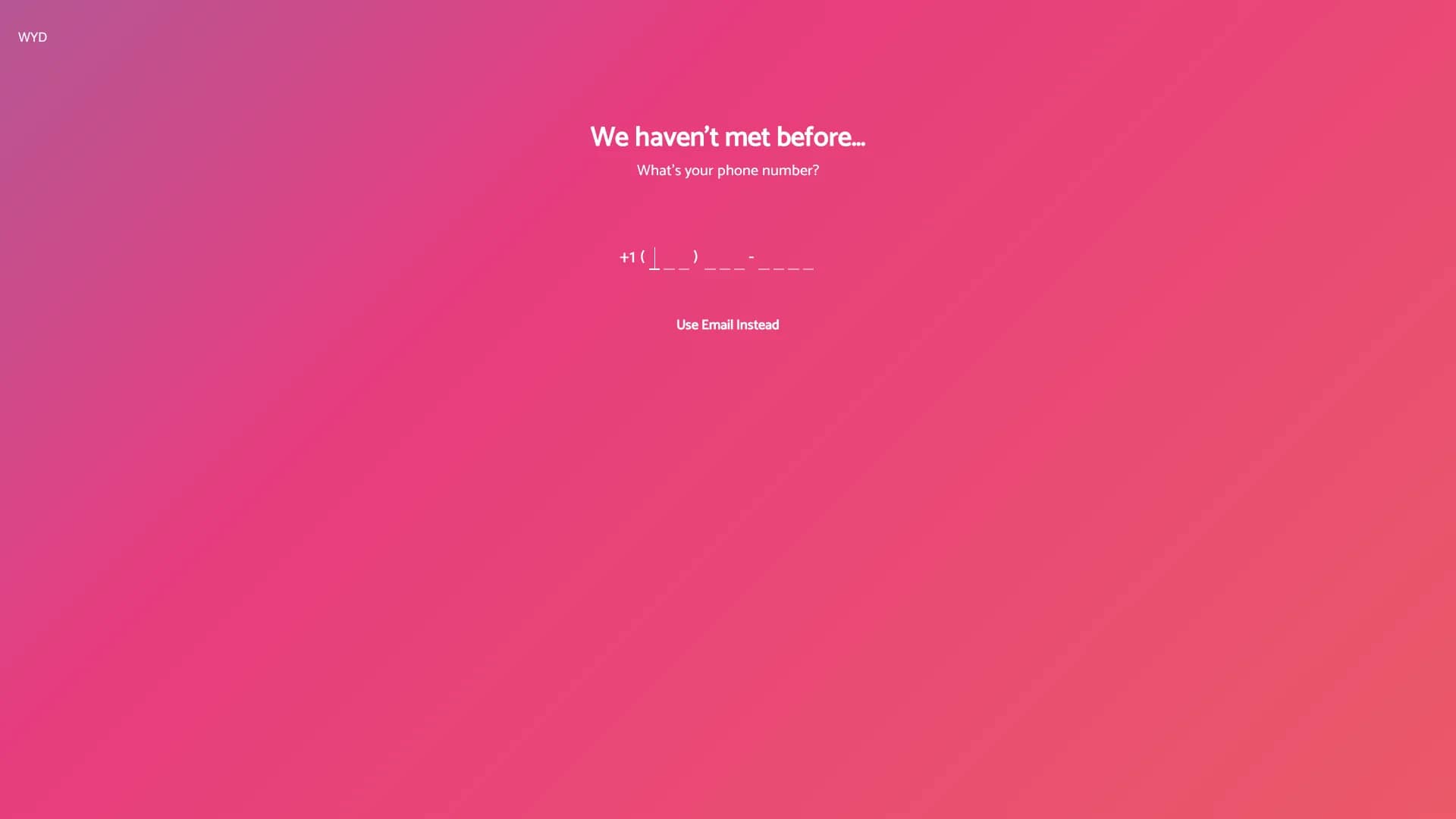 wyd homepage