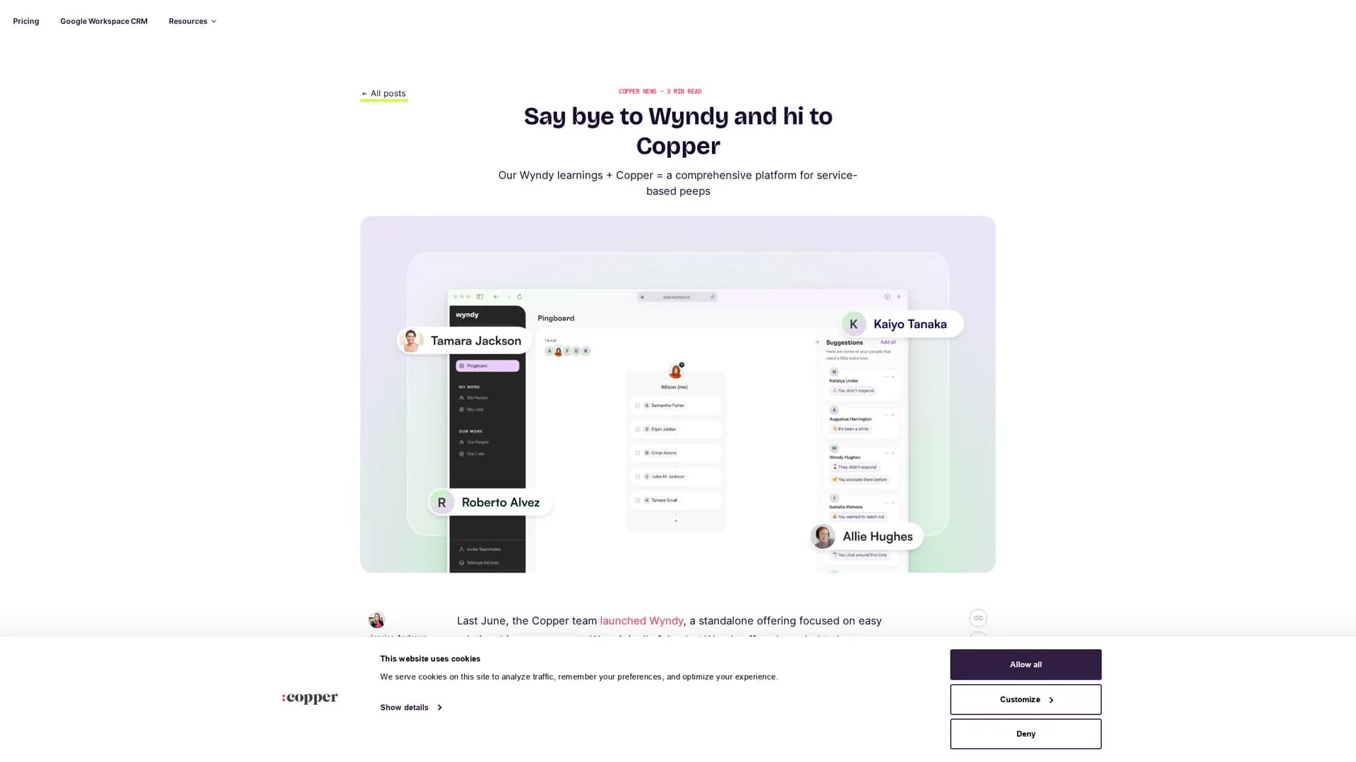 wyndy homepage