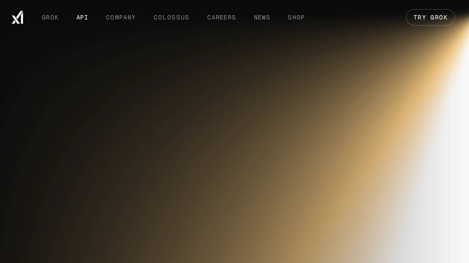 x-ai-api homepage