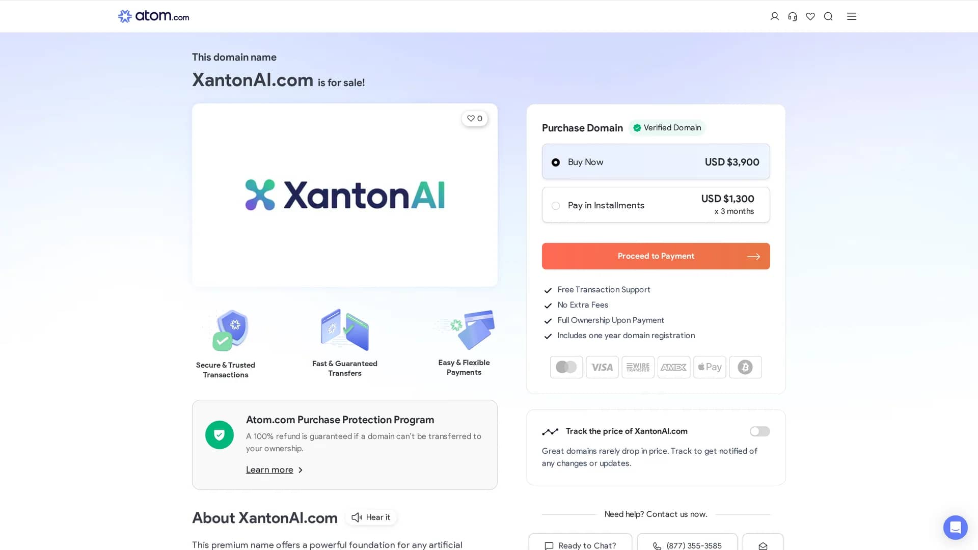 xantonai homepage