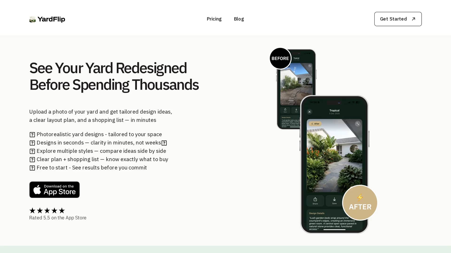 yardflip homepage