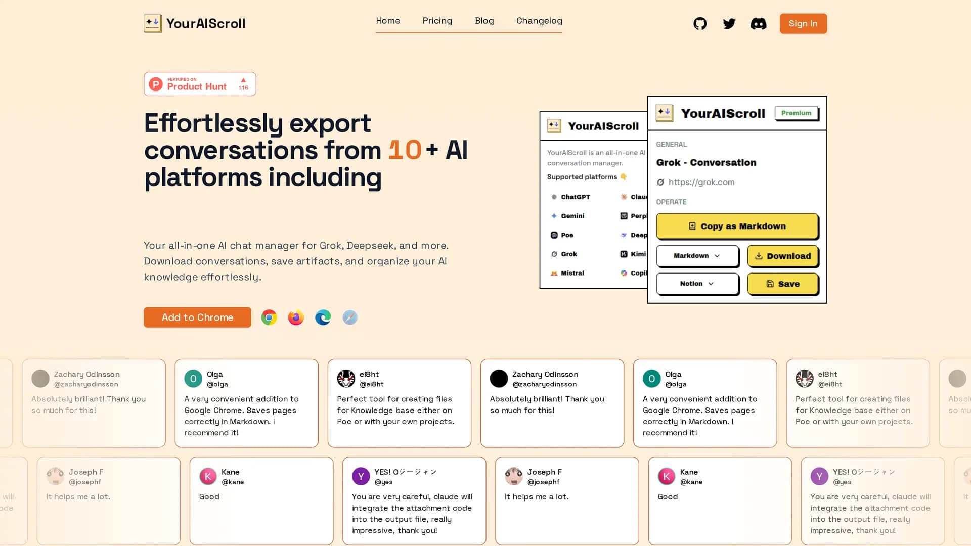 youraiscroll homepage