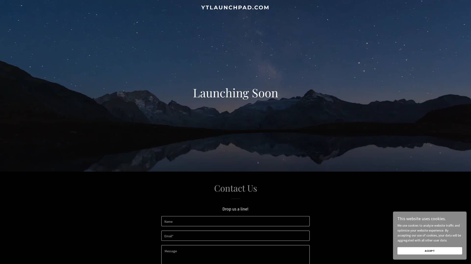 yt-launchpad homepage