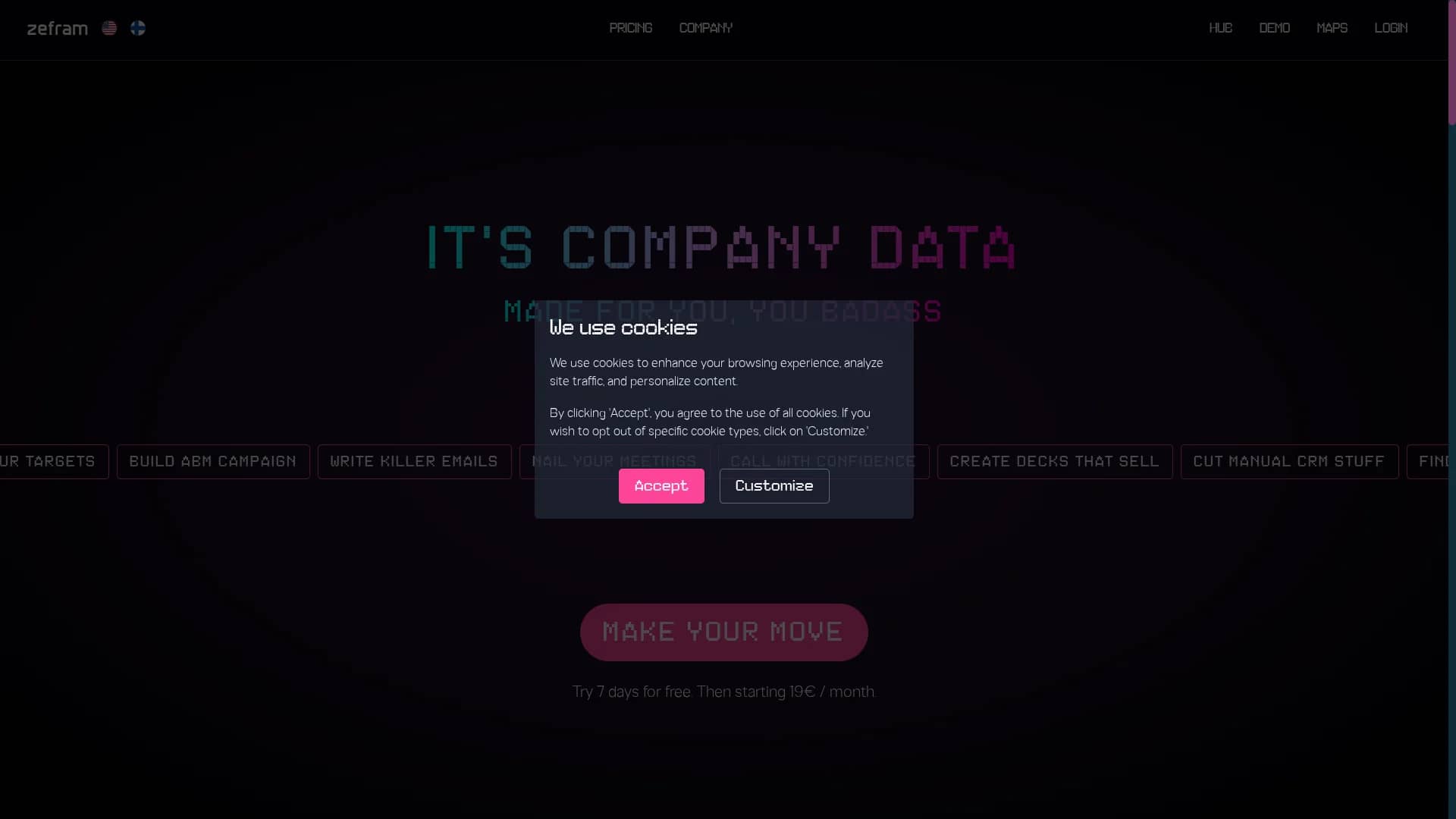 zefram homepage