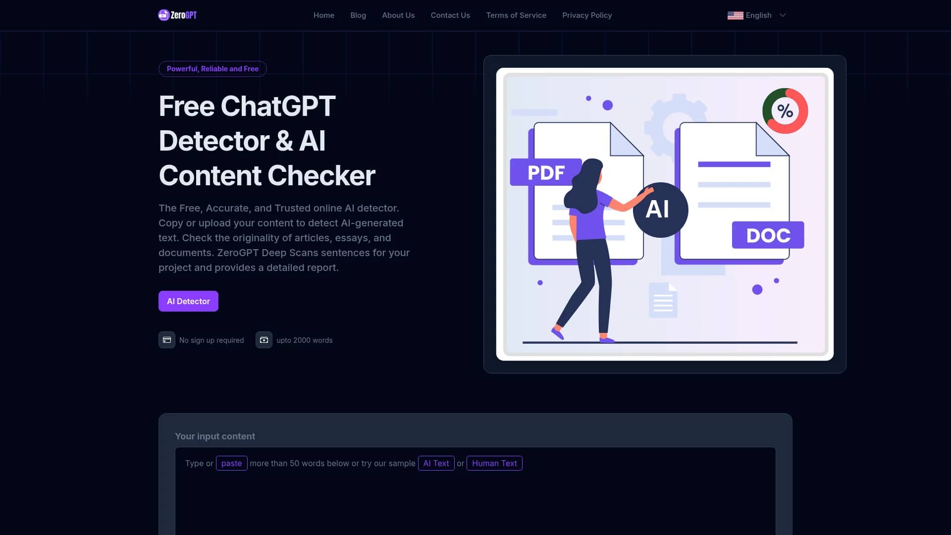 zerogpt-tools homepage