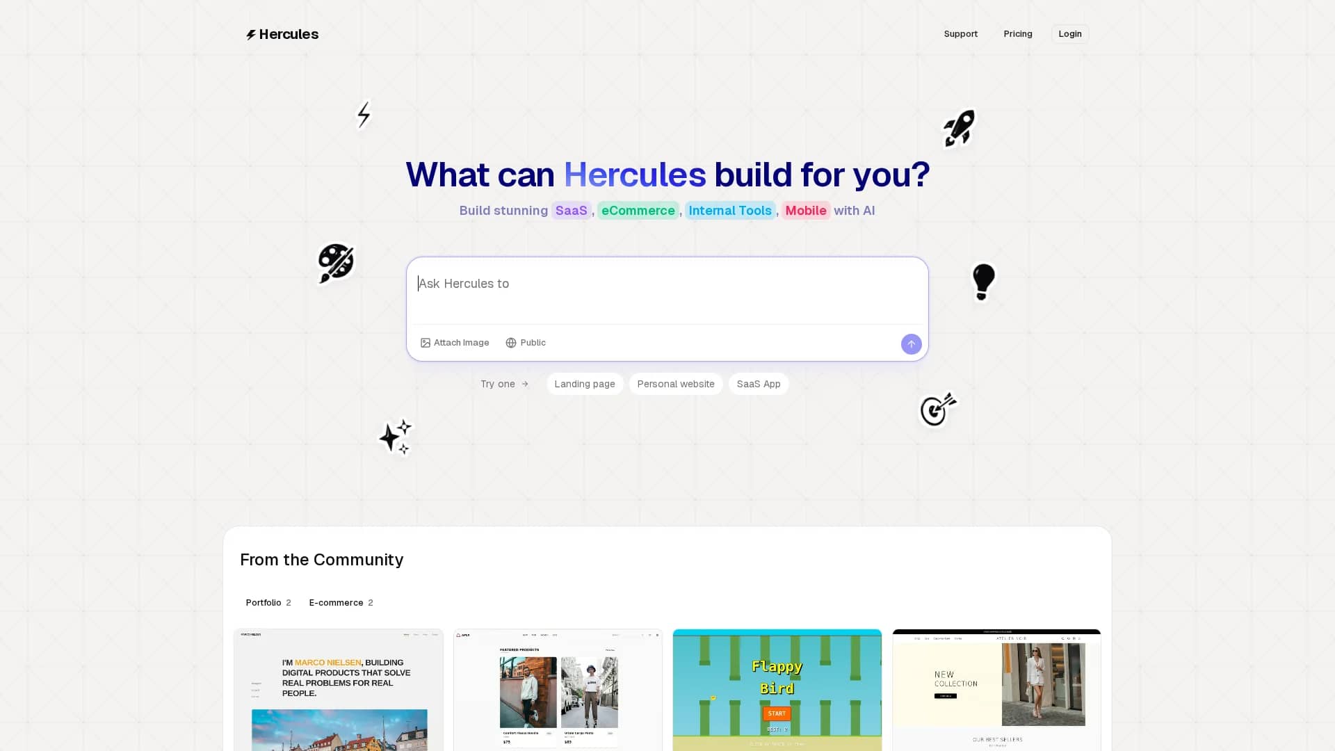 zeus homepage