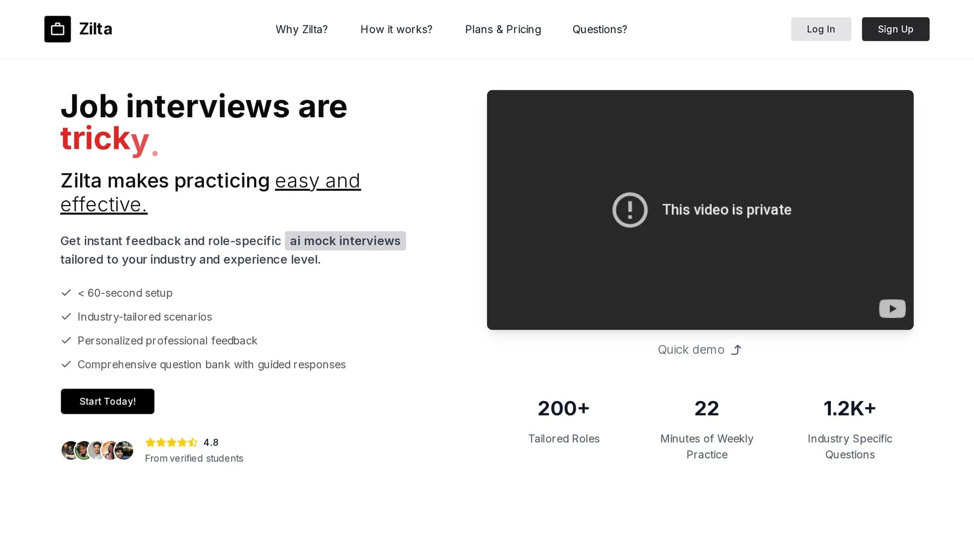 zilta homepage