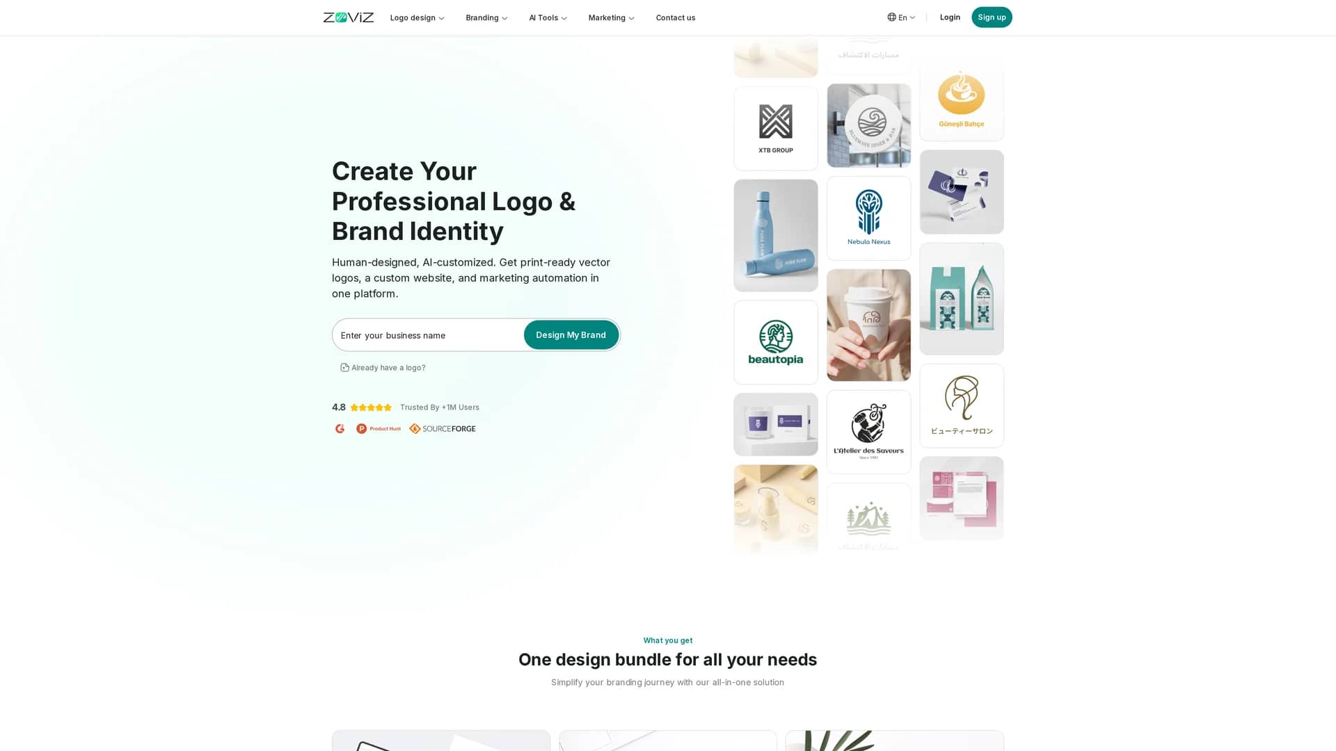 zoviz homepage