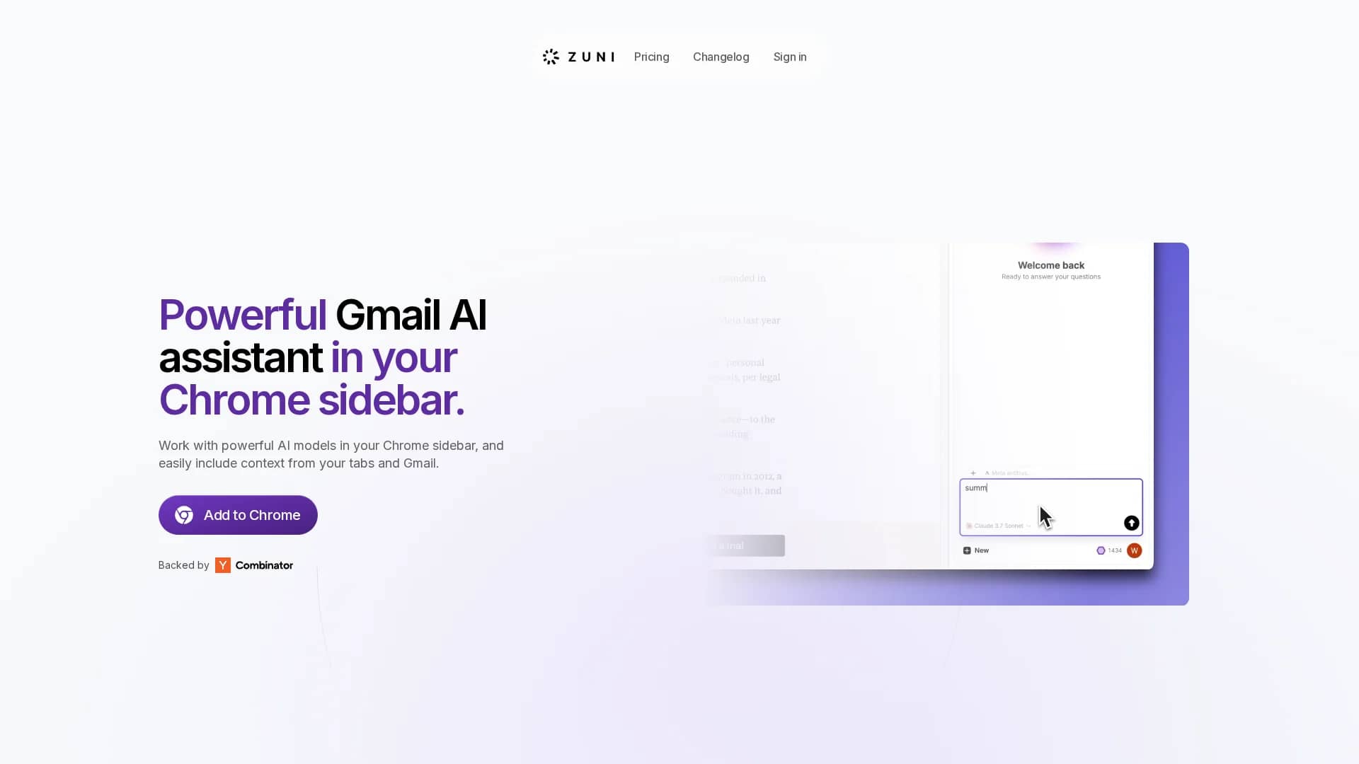zuni homepage