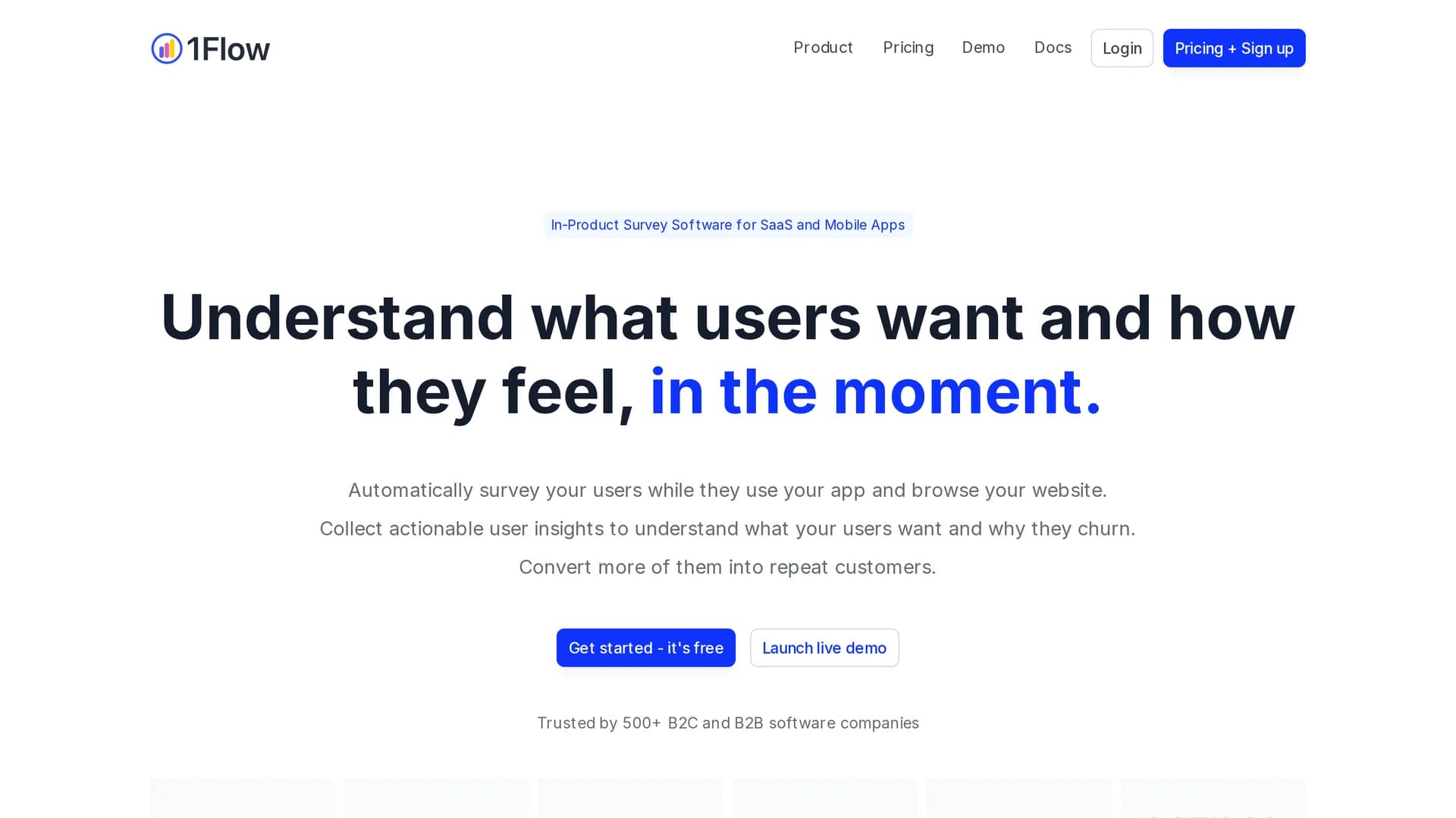 1flow homepage