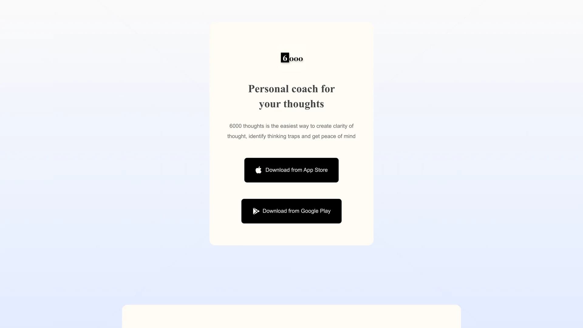 6000-thoughts homepage